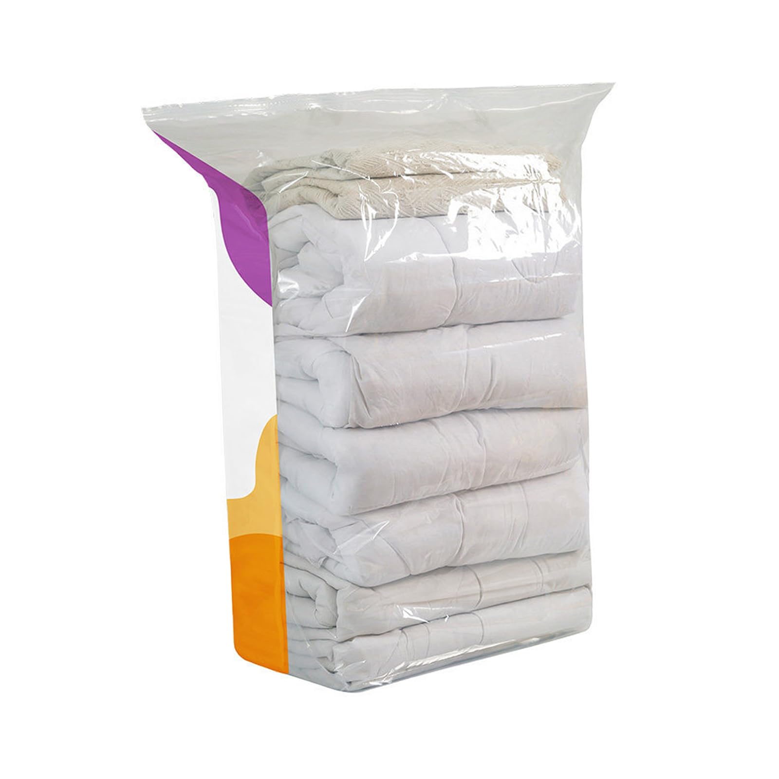 Closet and Travel Vacuum Storage Bags, Portable Compression Bags for Clothes and Bedding, Upright Bag Design for Home Use Closet Travel Packing Relocation Storage