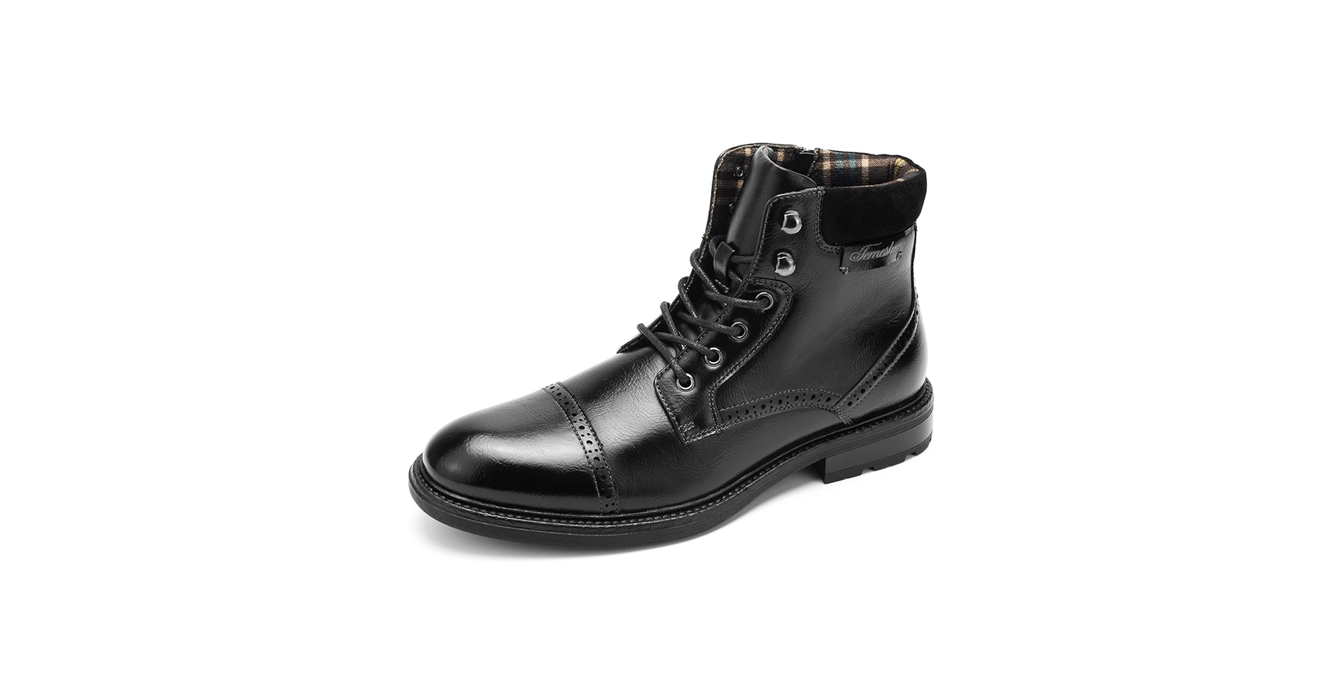黒単アビス【専用商品】 Amazon.com | Temeshu Men's Oxford Ankle Boots Lace-Up Side