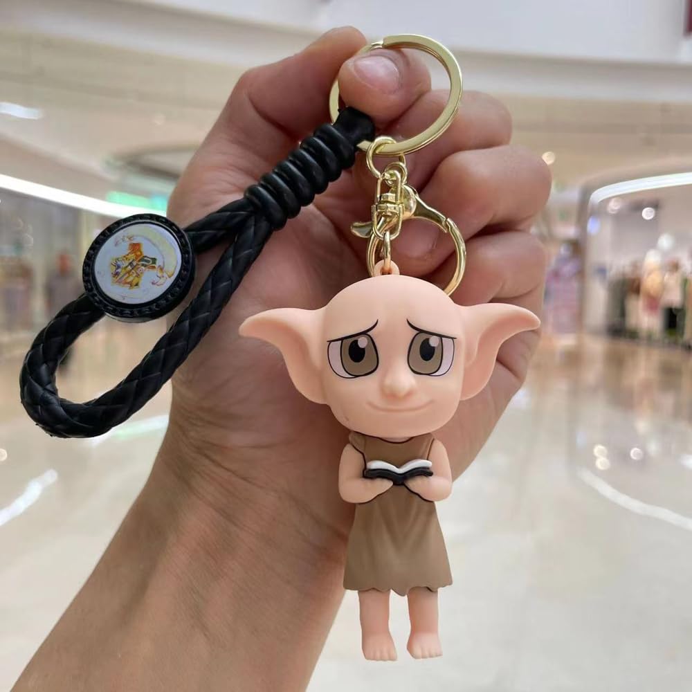 Penny Wise Gifts, Stationery, Party SuppliesPenny Wise® Cute 3D Har Pot Keychain Figure & Bag Charm | Comes With A Hook & Hand Strap | Kids Collectible | Ideal For Girls Return Gifts | Trendy Deisgn | Single Piece