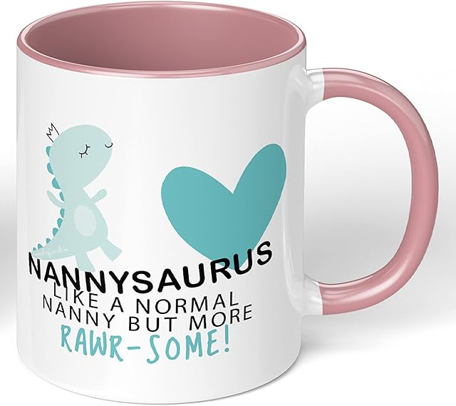 Funny Nanny Lovely Xmas Christmas Present Birthday Tea Coffee Mugs Mothers Day