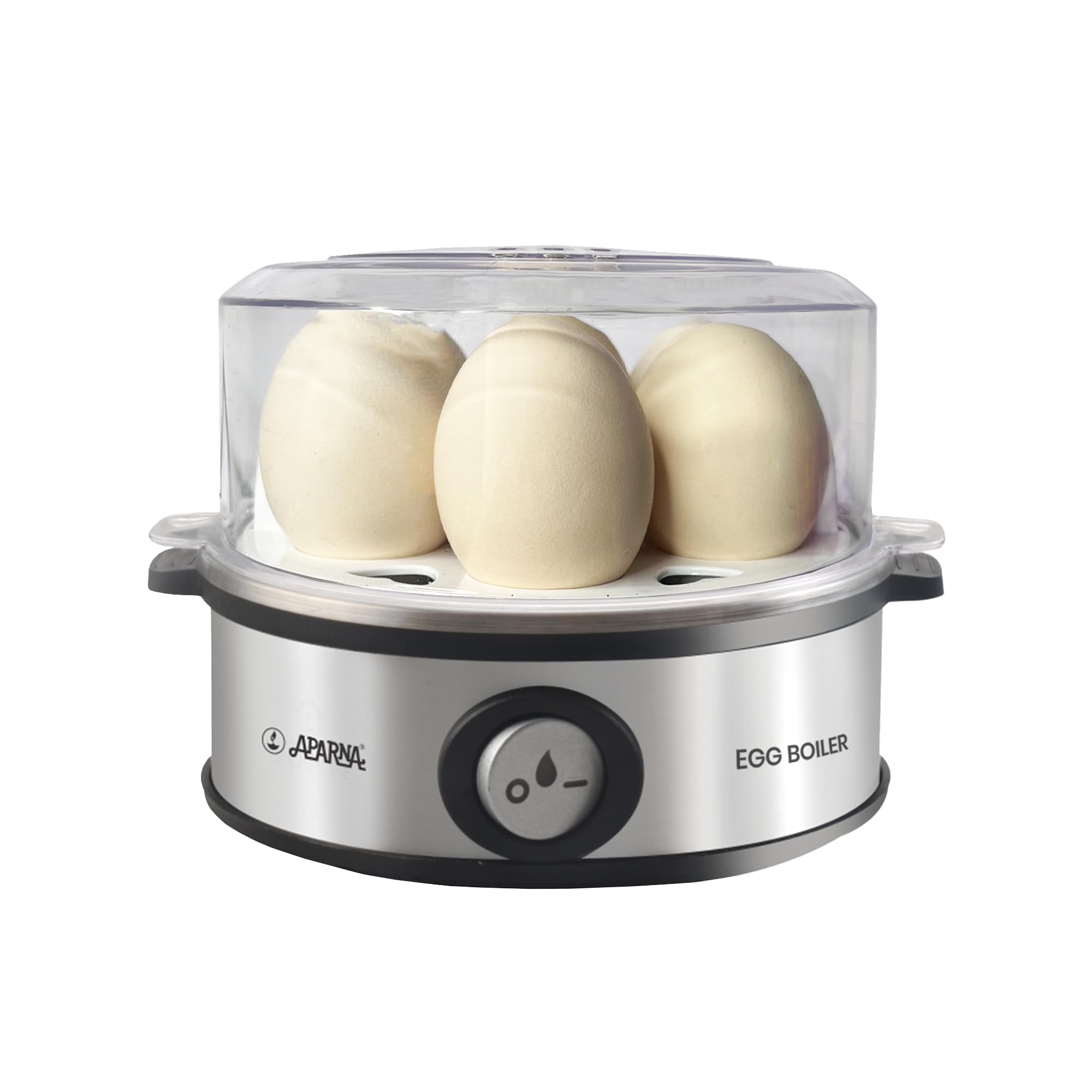 Aparna Premium Egg Boiler Machine - 350 Watts Stainless Steel| Boil upto 7 Eggs (Hard, Medium, Soft) | 1 year warranty | Automatic, Overheat Protection (B0CQCS3XXP) Amazon Price History, Amazon Price Tracker