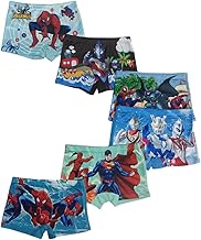 VYAPAK CREATION Kids Boys Boxer Briefs, Cartoon Print Design, Pack of 4, Multicolor