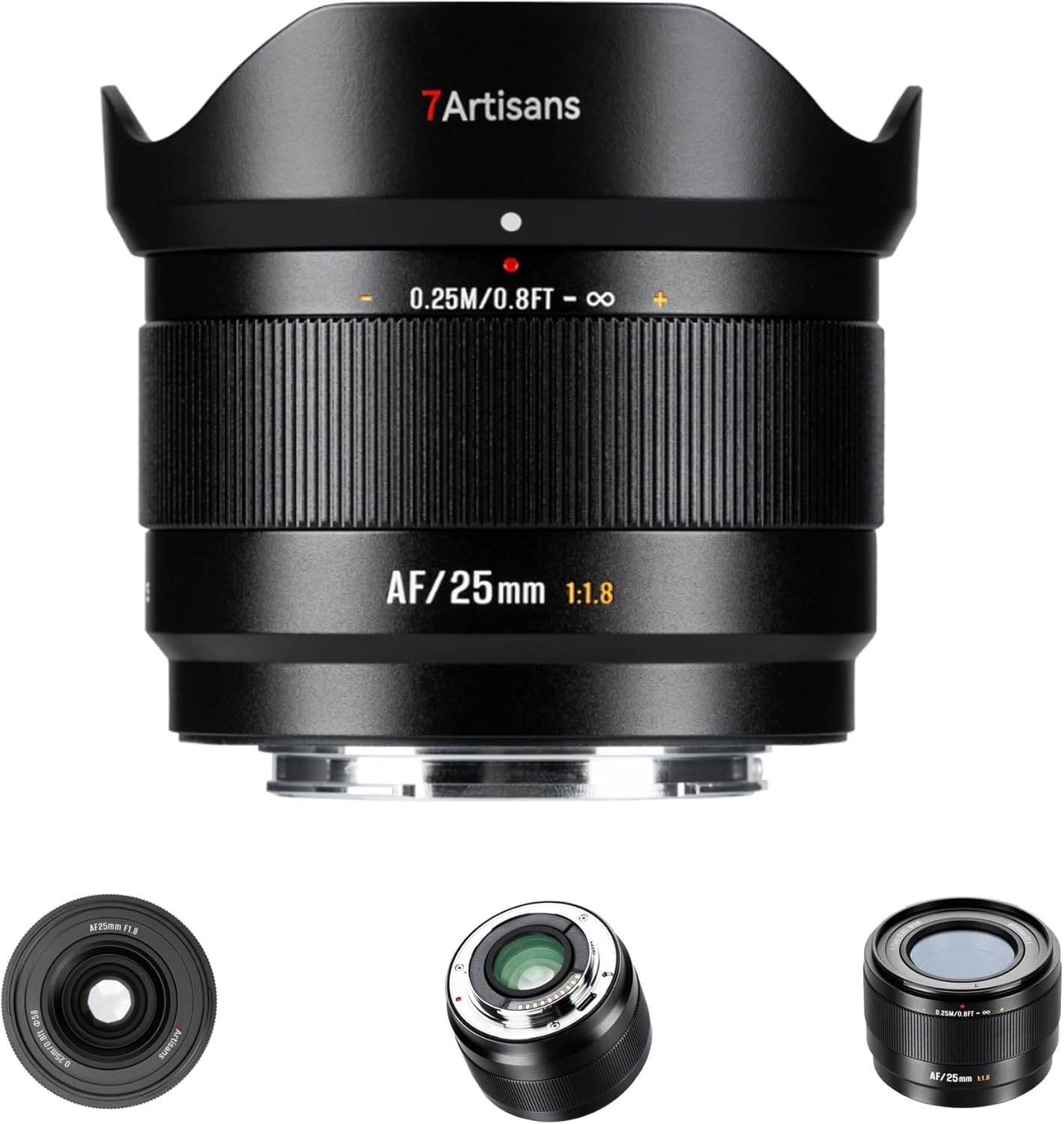 7artisans AF 25mm f/1.8 Auto Focus APS-C Prime Lens for Nikon Z Mount