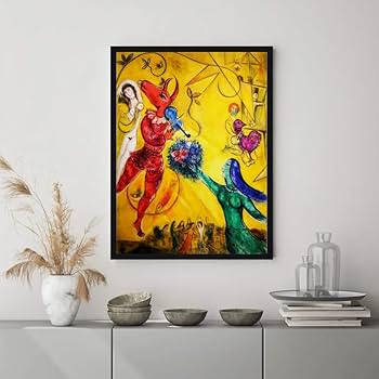 Amazon.co.jp: マルク・シャガールのウォールアート《ダンス
