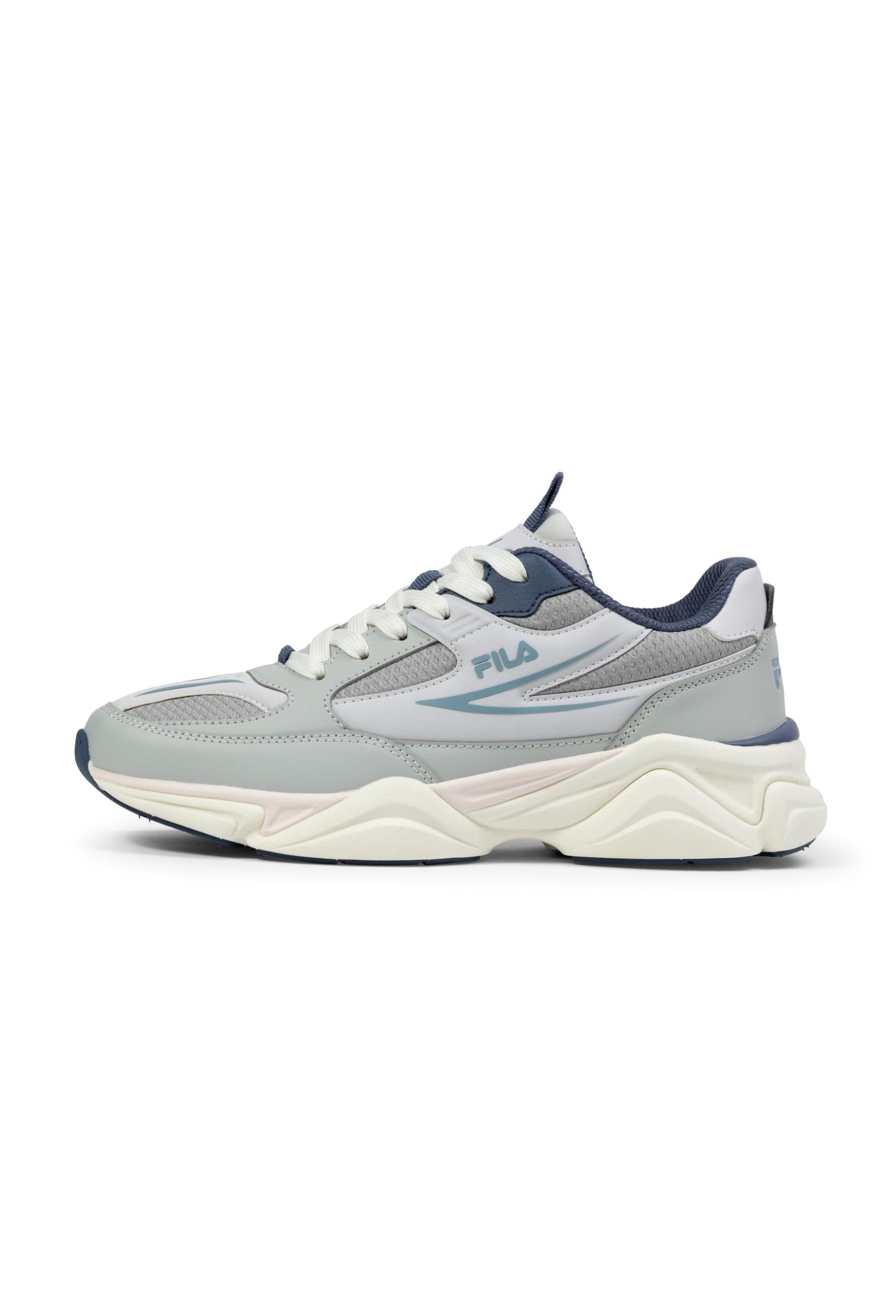 FILA Women's Recade Wmn Trainers, Gray Violet Cameo Blue, 6.5 UK