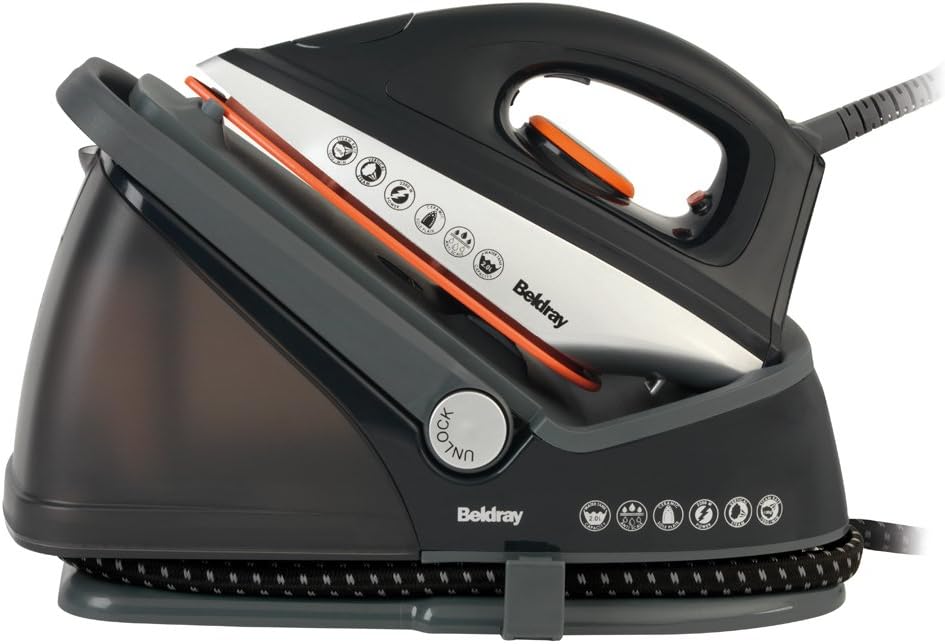 Beldray BEL0534 Steam Surge Pro Generator Iron Station, 2400 W, Black [Energy Class A]