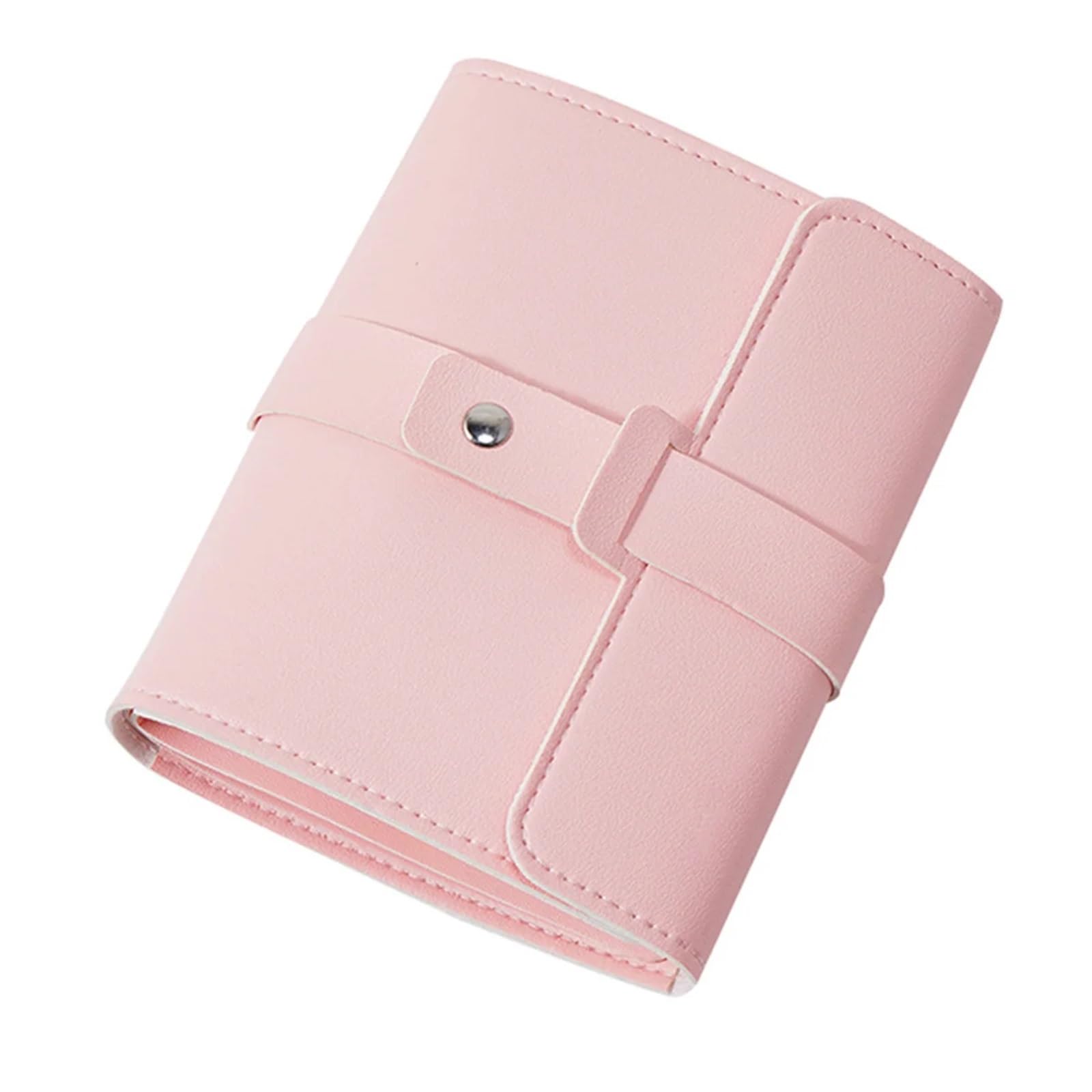EDvkrgqx Transparent Jewelry Storage Book, Jewelry Organizer Book For Earrings Rings Necklaces Multicolor(Pink)