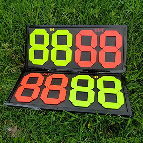 Tablero Manual de Sustitución para Árbitro de Fútbol miniatura 2