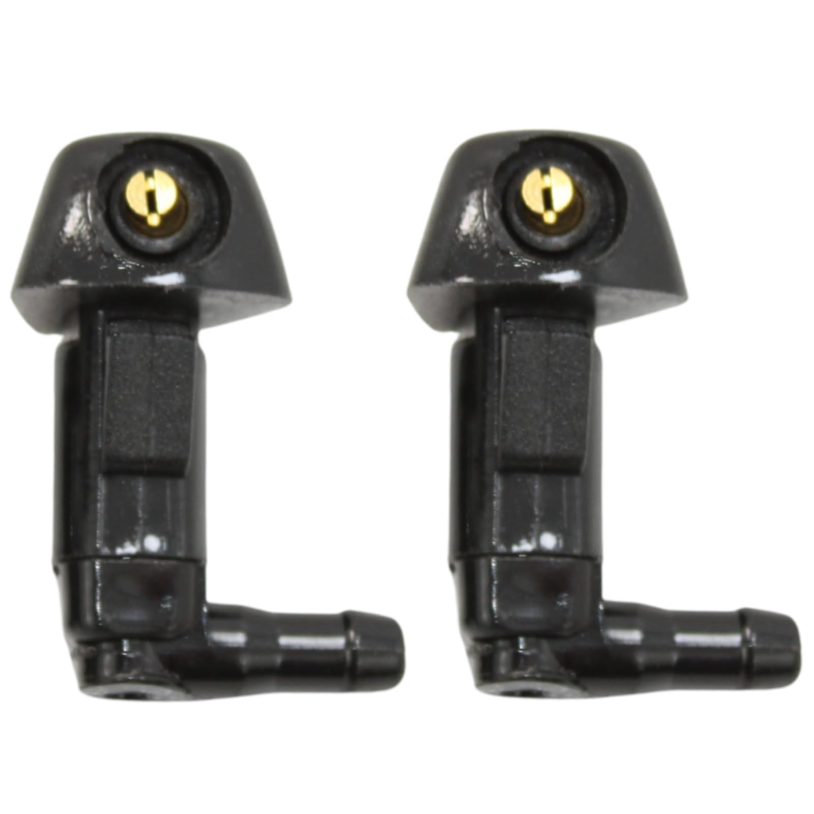 Biaren Black 2X Front Windscreen Washer Jet Nozzles For Honda Acoord (2002-2007) Fr-V (2004-2009) Odyssey (2005-2010) 76810-Sda-A11 76810Sdaa11