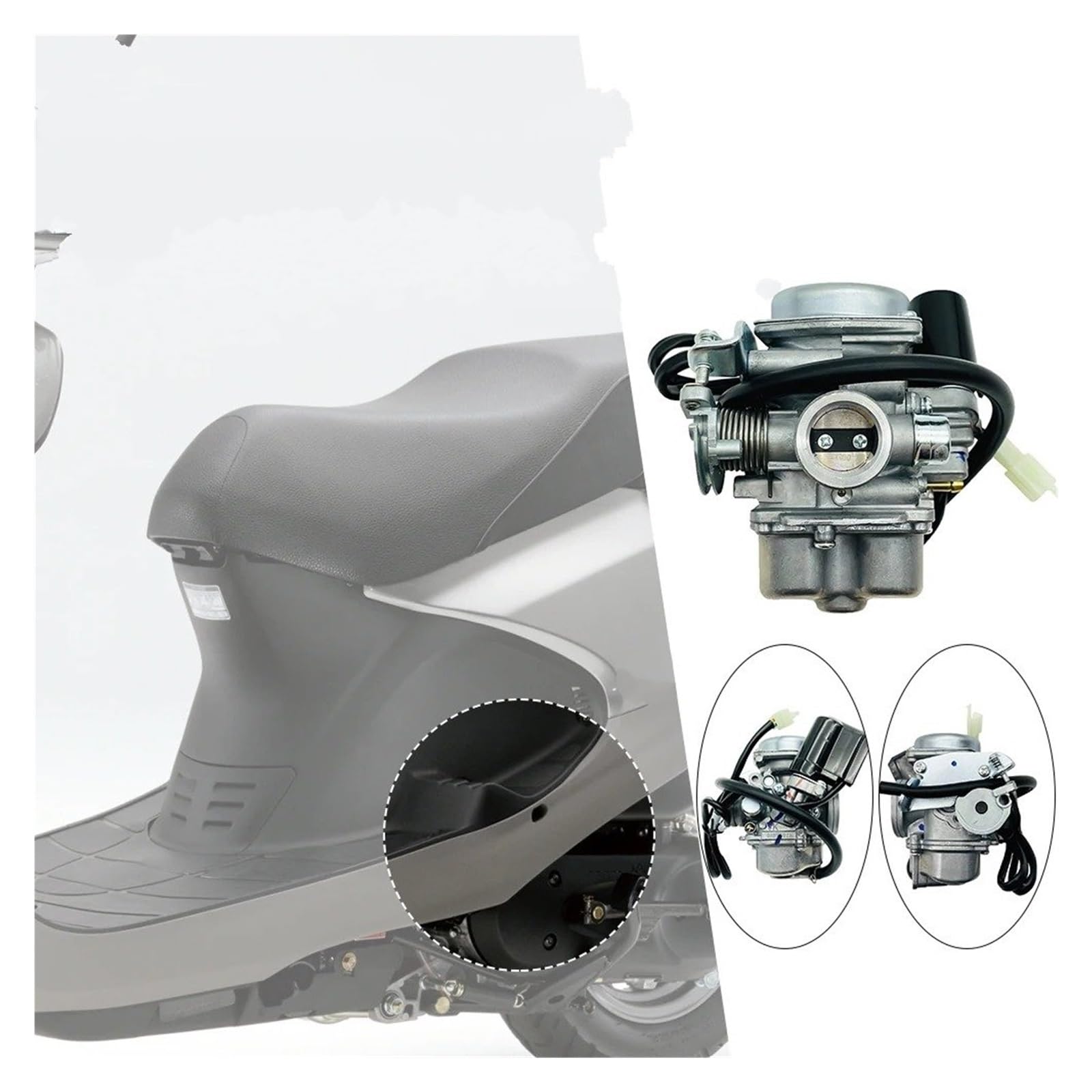 Motosierra Carburador Carburador Para Wh100 Para Lead 100 4T 100Cc Para Pd20J Piezas De Motor Motocicleta Combustible Para Scooter