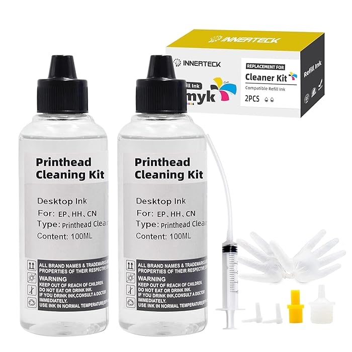Buy INNERTECK 100ml*2 Printhead Cleaning Kit (Printhead Cleaner Kit