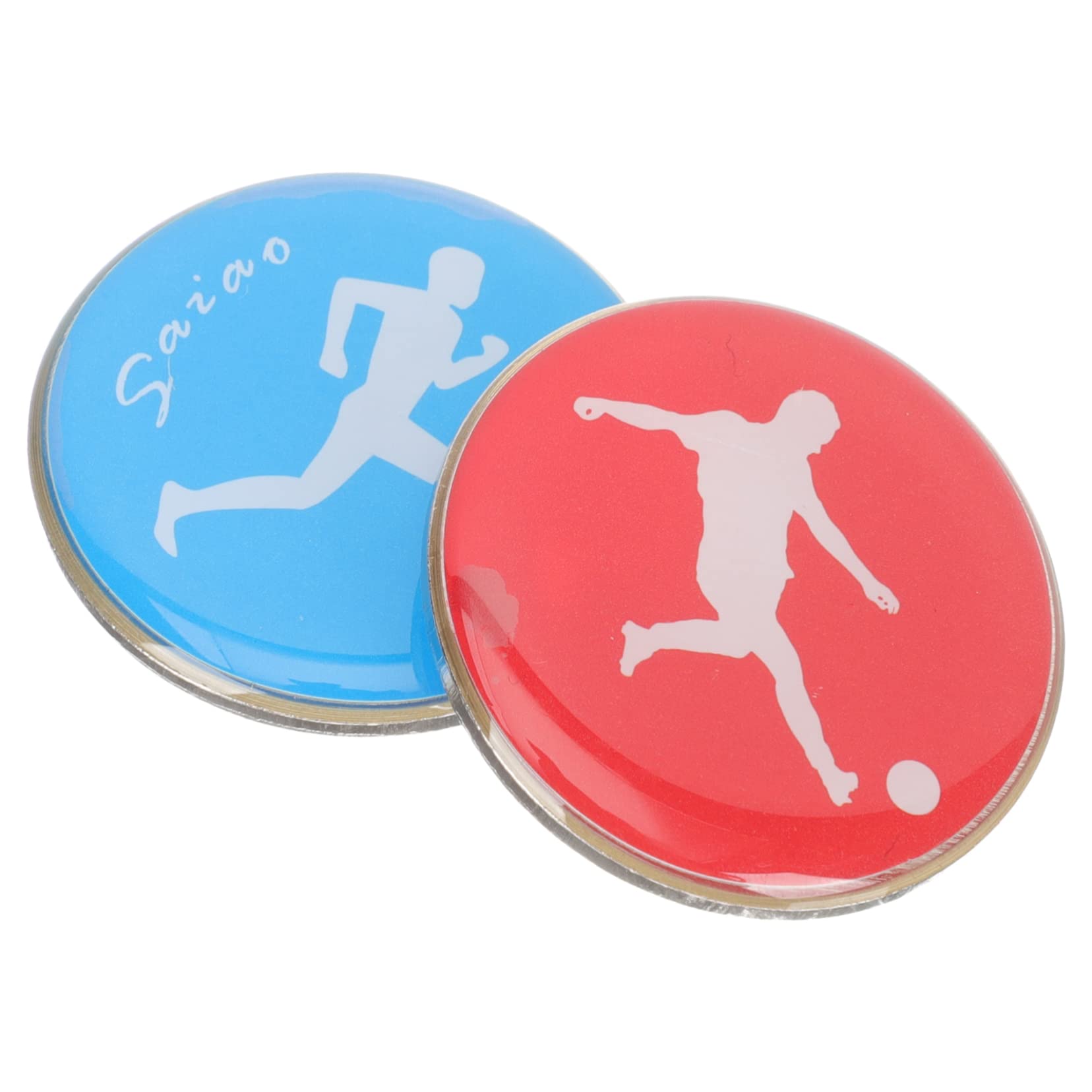 Amazon | Parliky サッカー審判用コイントス器 バドミントン卓球審査員コイン 耐久性のある両面コイン コンテスト用多目的審判用品  試合判定用 2個セット | Parliky | テニス