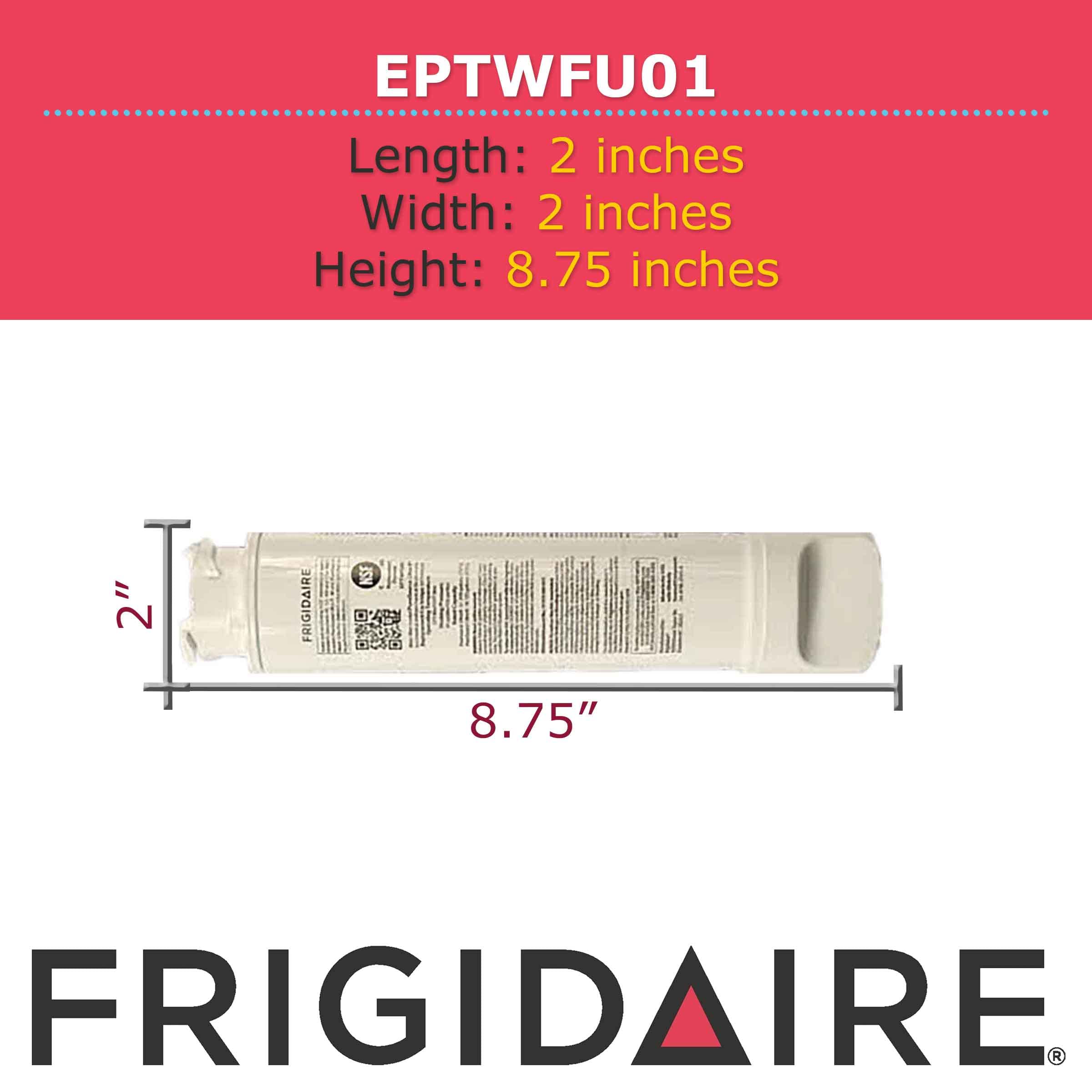 Frigidaire EPTWFU01 Water Filtration Filter, 1 Count, White