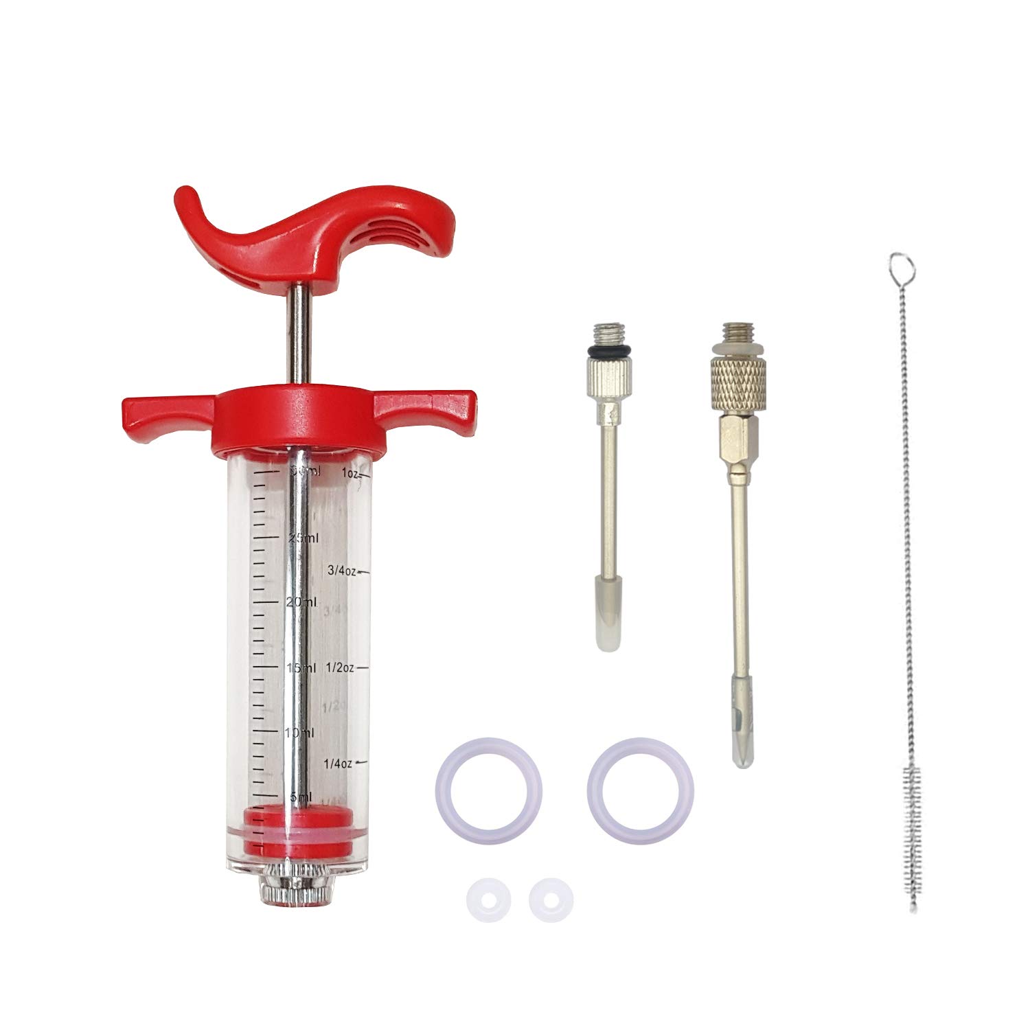 Buy Meat Injector Syringe kit, Plastic Marinade Turkey injector BBQ 1