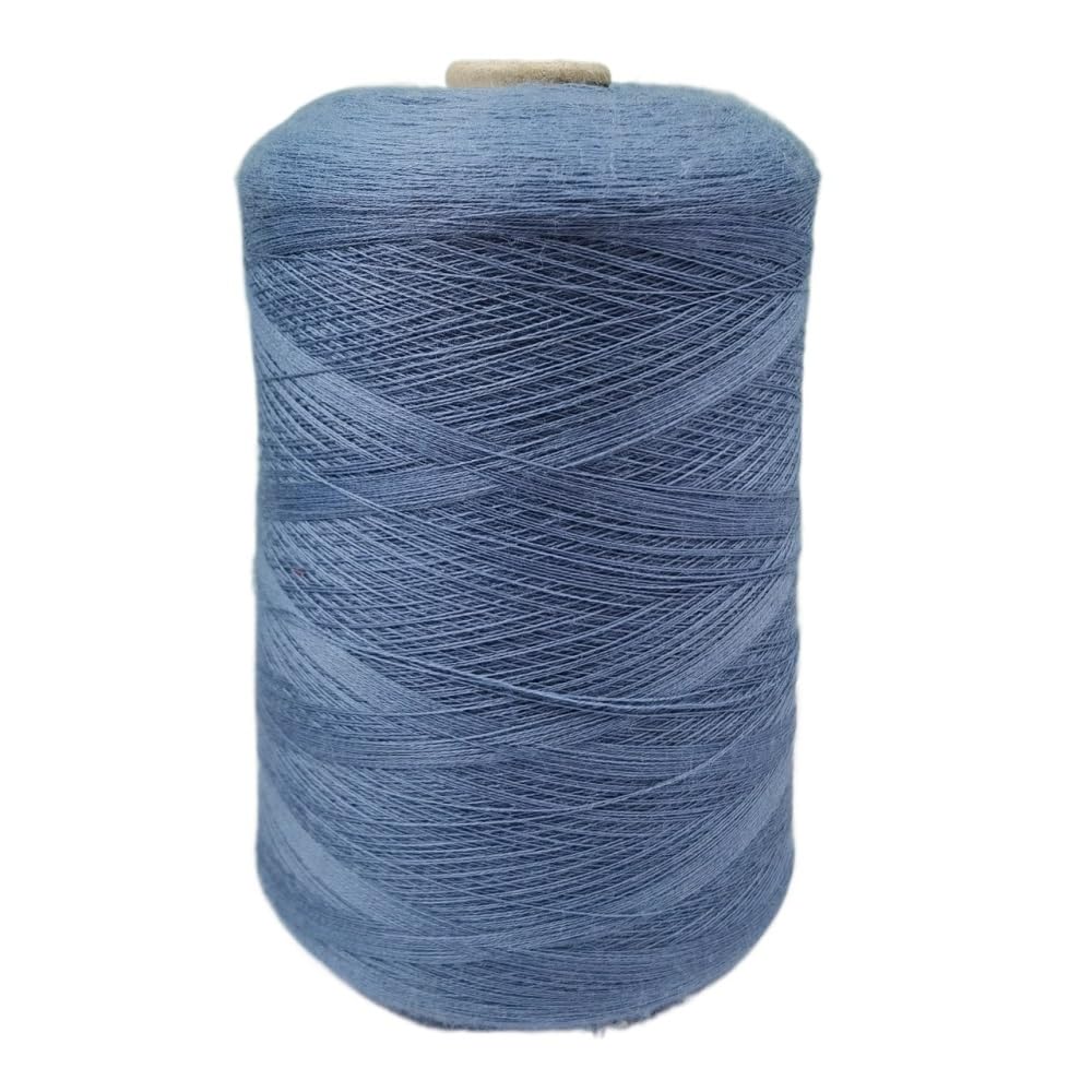 500 g Handstrickgarn aus Merinowolle – weiches, warmes Häkelgarn for Pullover, Schals, Mützen und Decken(Silver)