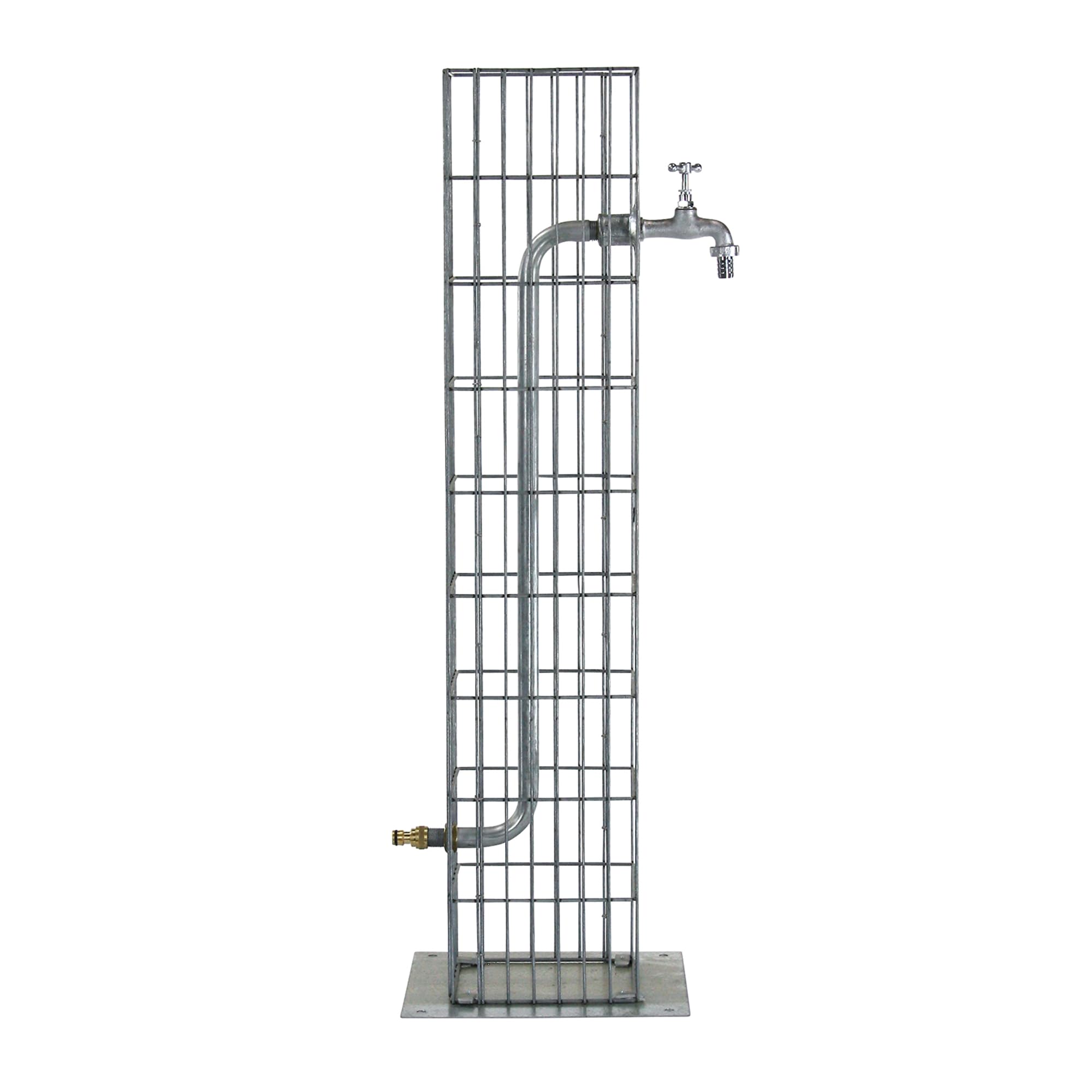 bellissa Gabionen-Wassersäule Metall 90x16x16 cm
