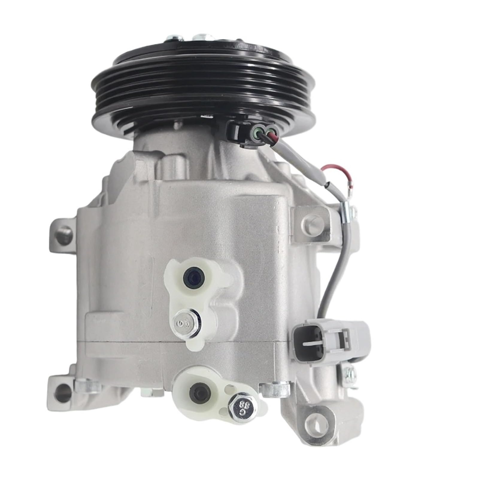 Mvoumc One Color Sasa06c 4-Groove Ac Compressor, Compatible For Toyota Yaris Sport Echo 1.5