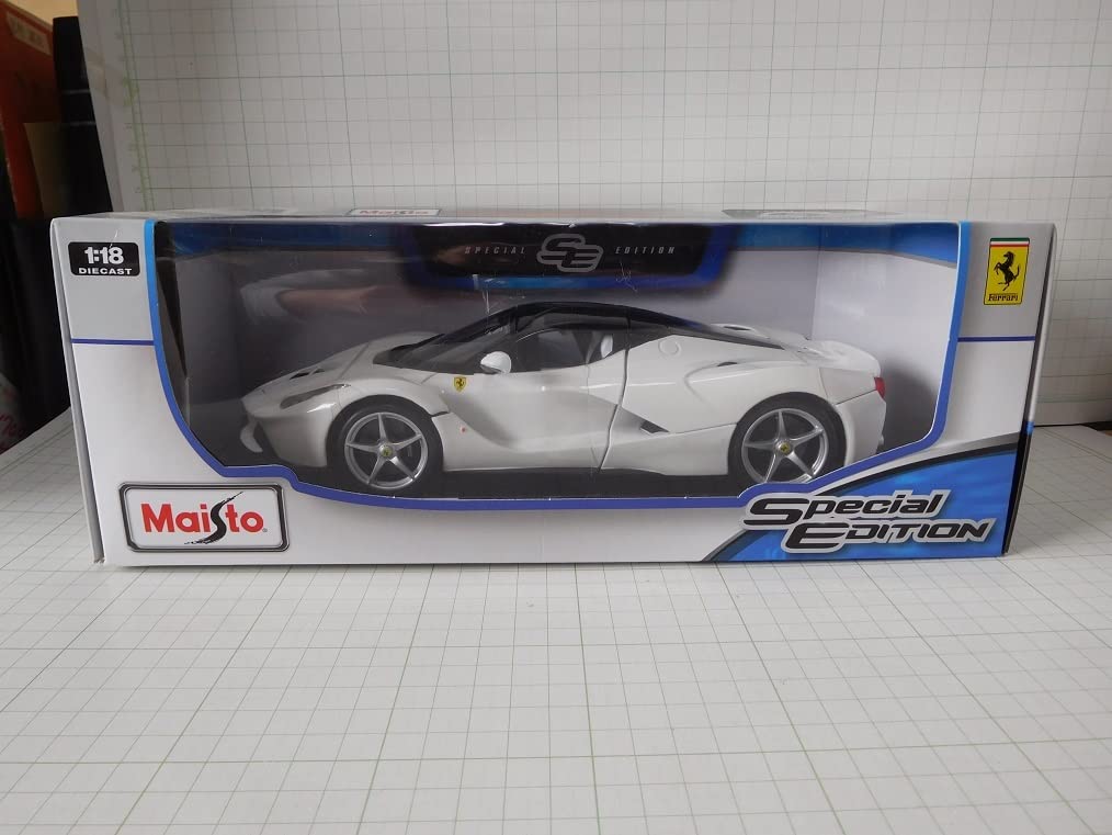 LaFerrari ホワイトモデル マイスト 1/18 1/18 SPM Ferrari LaFerrari Aperta (White) Car Model