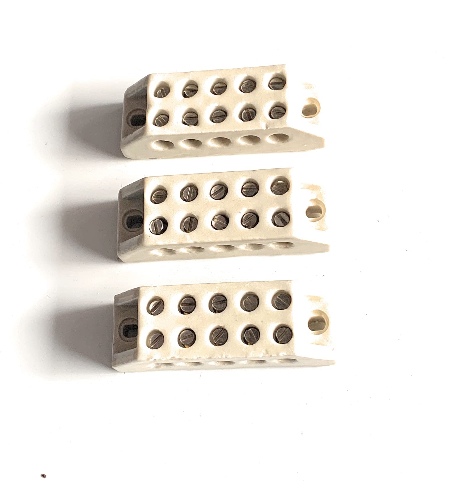 Litost® 5 Way 32A Ceramics Terminal Blocks High Temp Porcelain Ceramic Connectors Pack of- 3-image-30