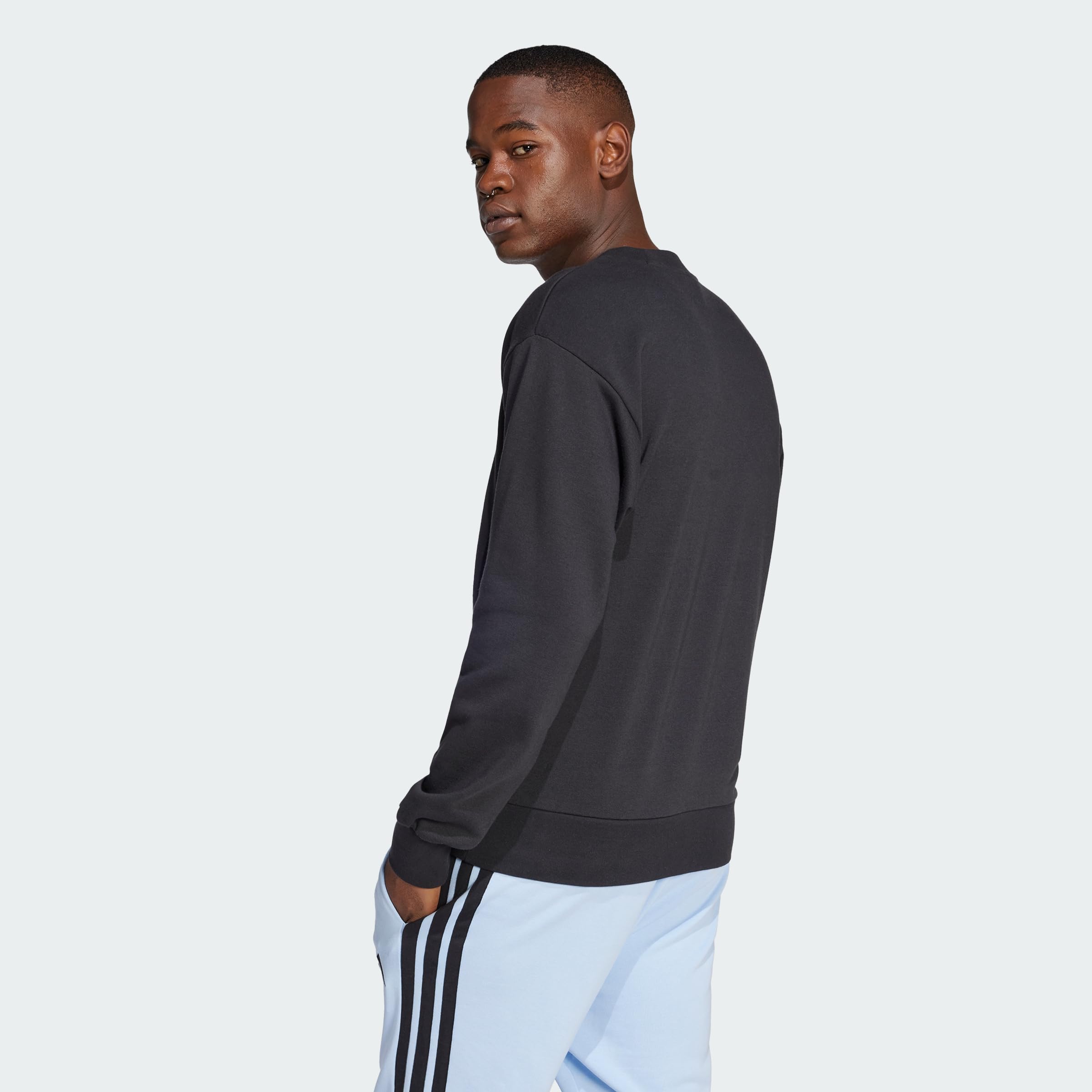 adidas Men's Sudadera Essentials Big Logo French Terry