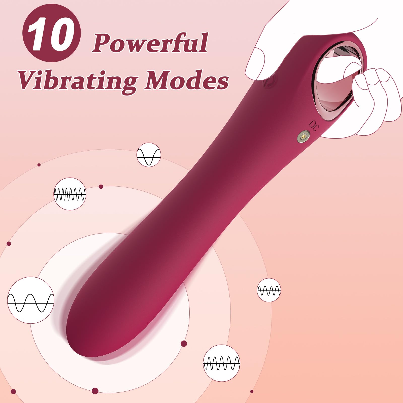 Tuitionua Adult Sex Toys Dildo - APP Control G Spot Dildos Vibrator for Woman, Clitoral Stimulator with 10 Vibration Modes, Adult Toys for Women and Couples(APP Pink)