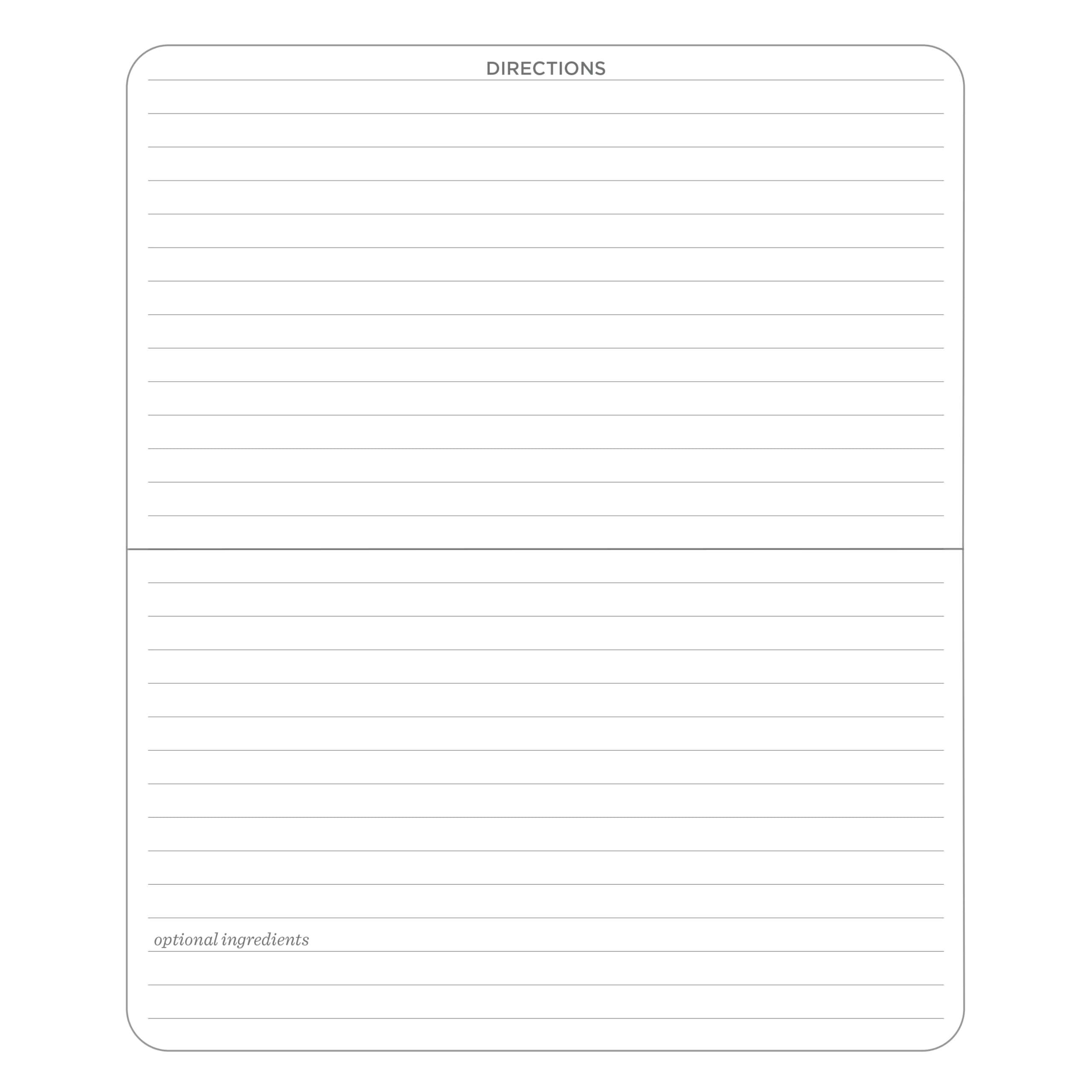 Rite In The Rain Weatherproof Recipe Cards, 6" x 5", 2-Sided, 100# Card-stock Paper, 50 Pack (No. RC35), White - Image 2