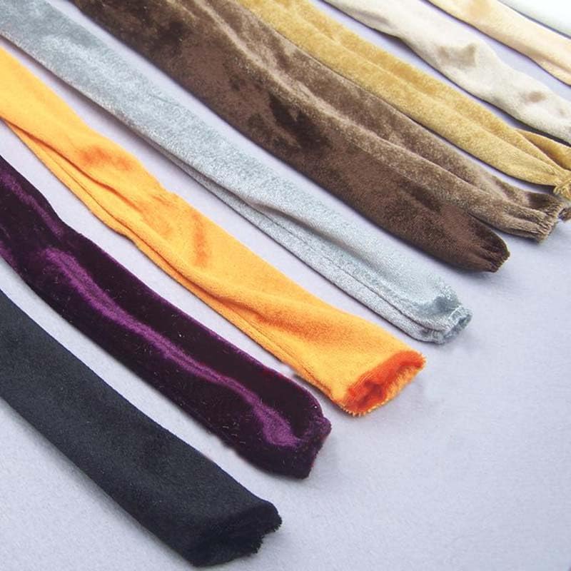 Generic Flannel cover for crystal chandelier pendant lamp rustproof cloth sleeve anti-rust iron chain cover hanging chain dust cover - (Color: Beige, Length: Length 120cm)