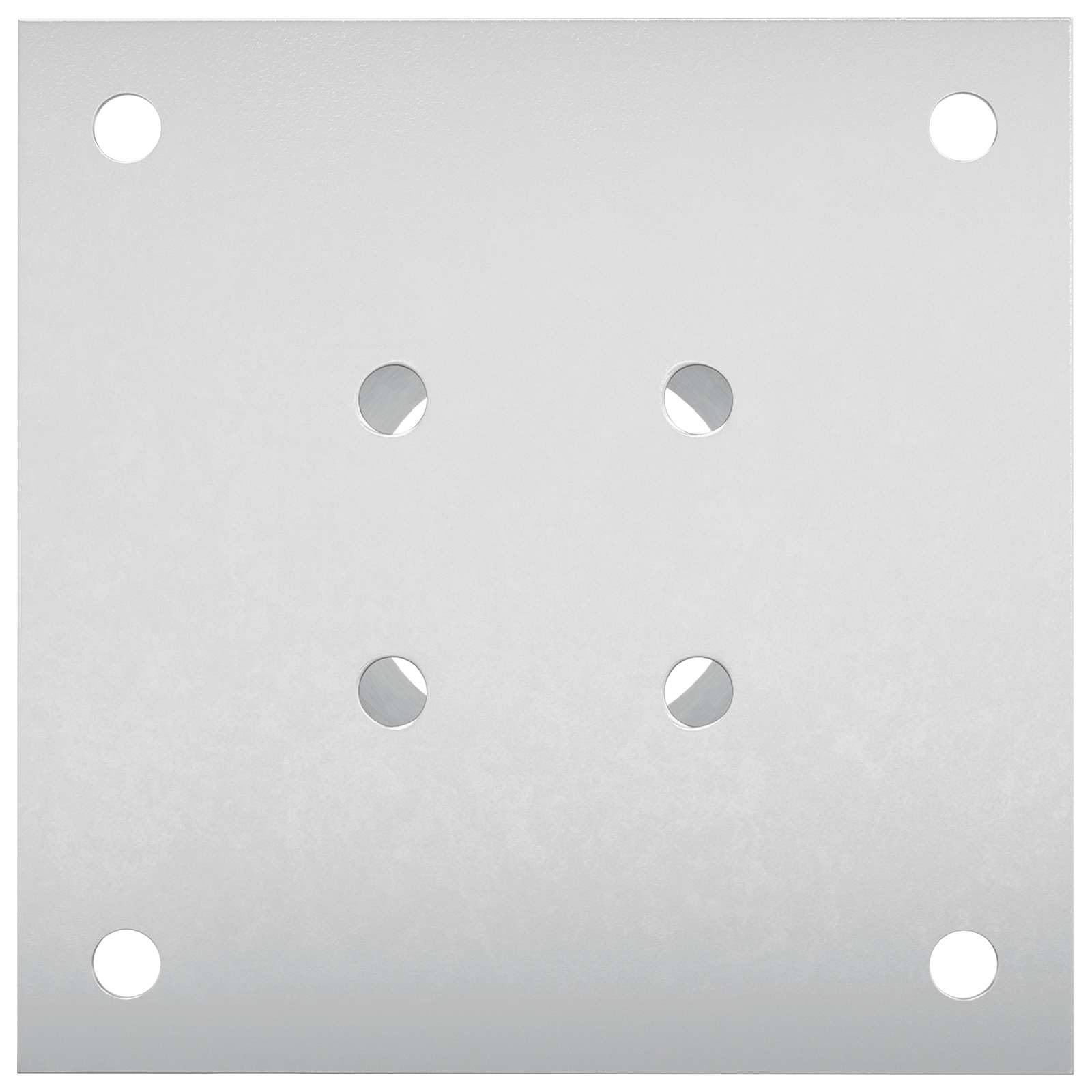 12 x kotwa podłogowa 15 x 15 x 15 cm, metalowa, srebrna, śledzie do mocowania instalacji zewnętrznych, kotwy ogrodowe do kominków, mis paleniskowych
