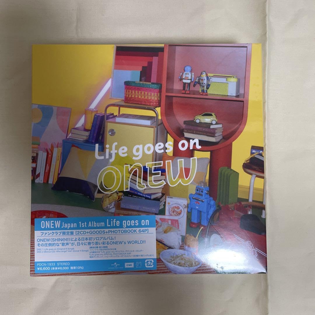 Amazon.co.jp: SHINee ONEW Life goes on ファンクラブ限定盤