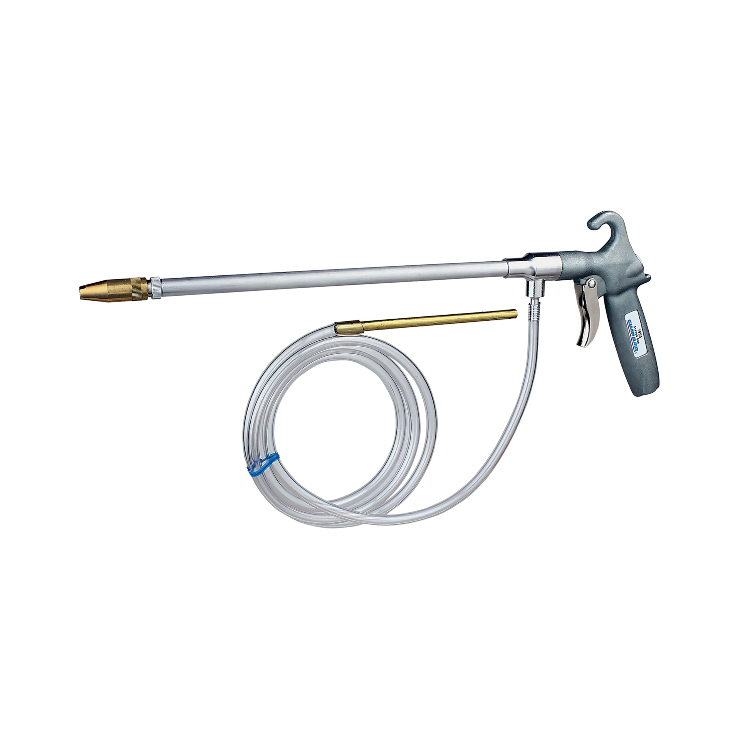 Guardair 79SG024 Syphon Spray Gun with 24-Inch Extension - Durable Cast Aluminum Body with Hanging Hook and Wide Comfort Trigger
