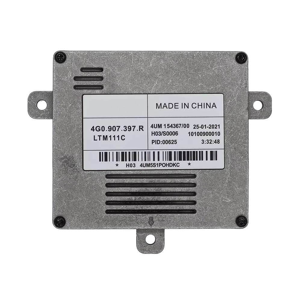 Llyixuai Silvery-4G0907397-R 4G0907397-P 4G0907397-R For Q3 For Q5 For A4 For A5 For A6 S4 S5 S6 Drl Daytime Running Lights Led Drive Module Ballast Control Module(Silvery-4G0907397-R)