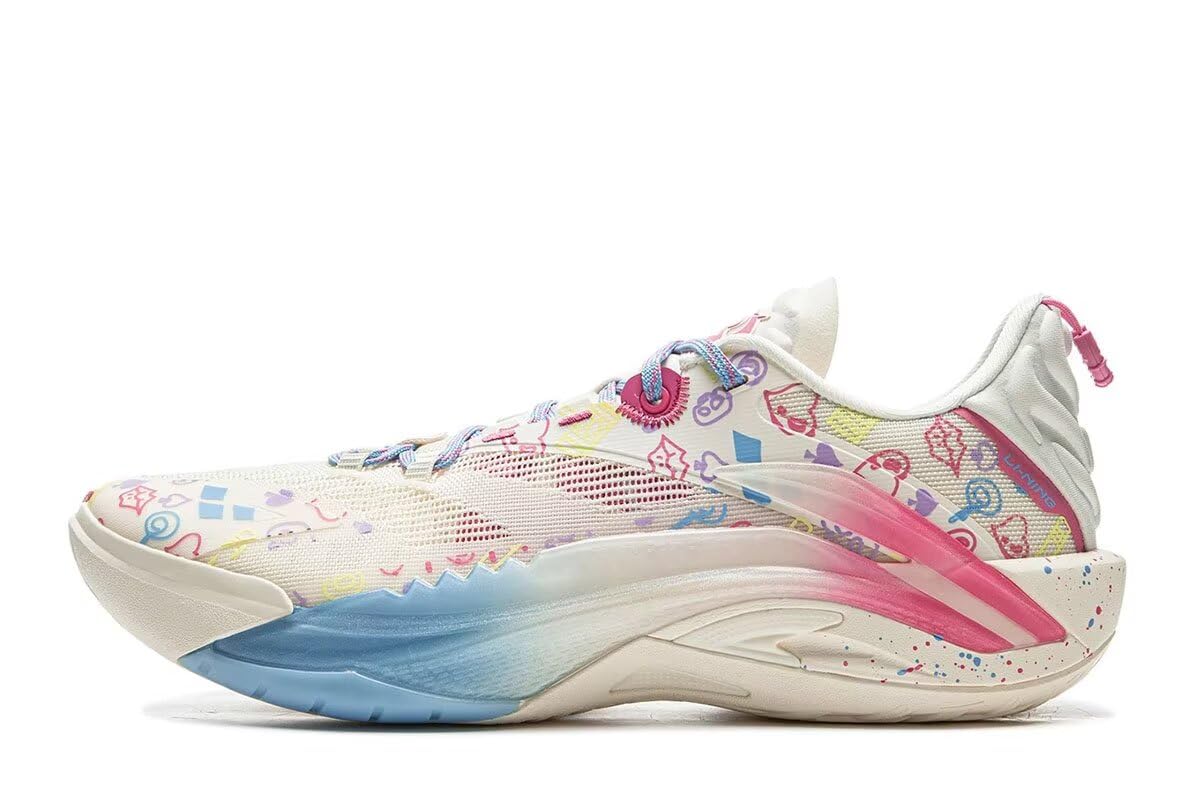 LI-NING BAD5 Sniper I S Men's Professional Basketball Shoes Lightweight High Rebound Basketball Outdoor Sneakers ABFV005