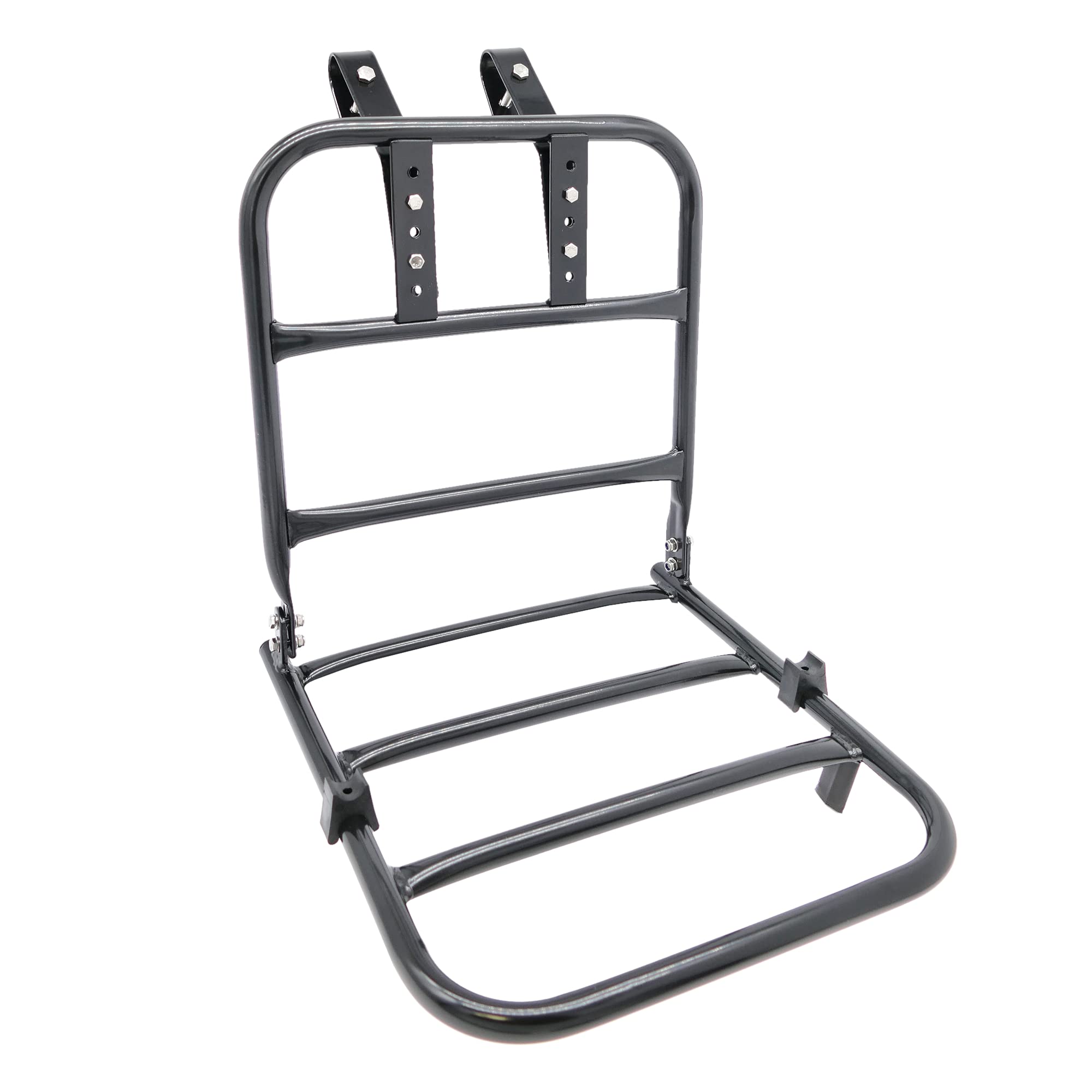 P4B | Portapacchi anteriore con superficie di carico di circa 30 x 30 cm | Portapacchi anteriore per biciclette da 26-28 pollici | Supporto manubrio regolabile | con kit di fissaggio universale