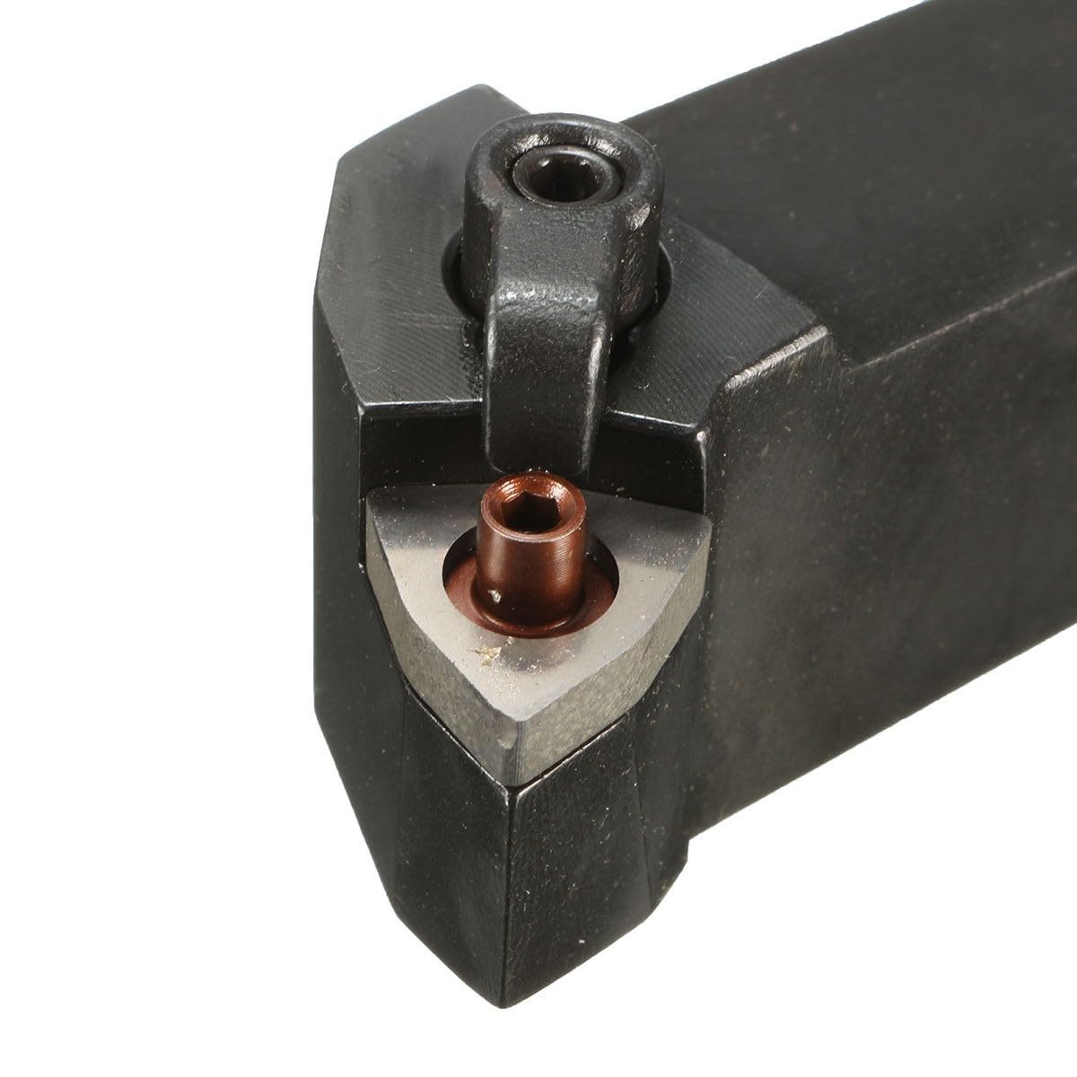 MWLNR2525M08 25 mm Drehmei?elhalter + 10 St¨¹ck WNMG080404 Hartmetallschneidplatten, f¨¹r Stahl- und Gusseisenbearbeitung, inkl. Schraubenschl¨¹ssel