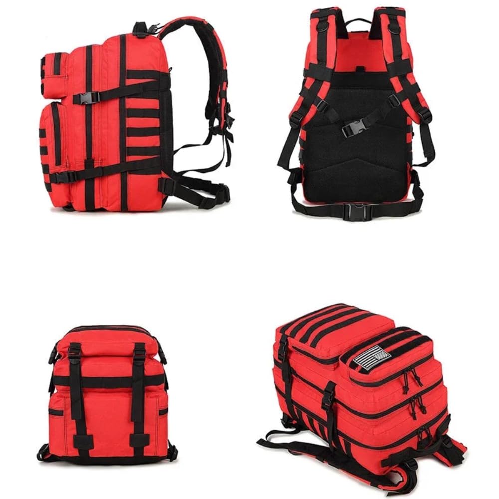 Sac à dos tactique 50 L militaire pour homme et femme Sac à dos pour voyage, camping, randonnée, sac à dos étanche pour sports de plein air