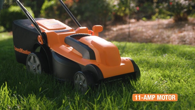 LawnMaster MEB1434M Cortacésped Eléctrico 1400W 34cm, Altura de Corte 6 LawnMaster MEB1434M Cortacésped Eléctrico 1400W 34cm, Altura de Corte 6