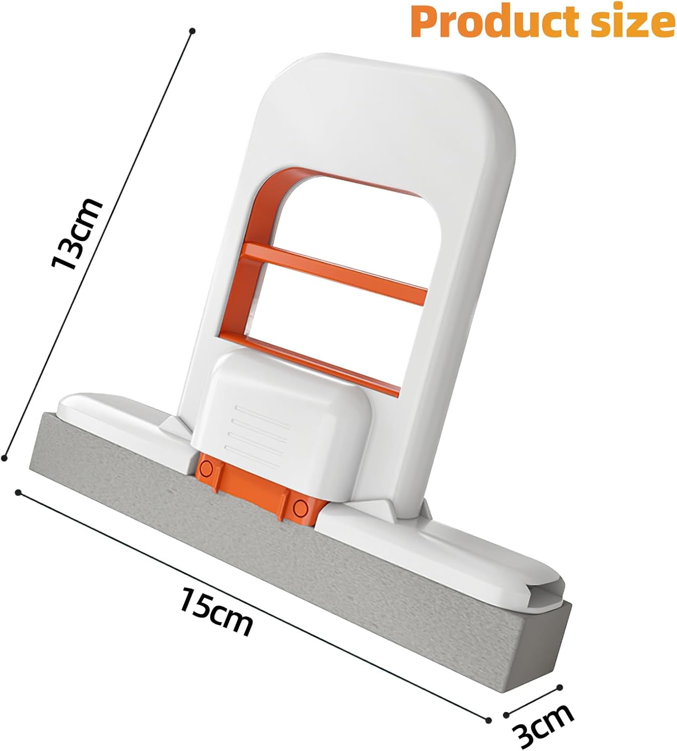 Mini Foldable Desktop mop, Portable mini Cleaning mop, self-Extrusion Sponge Cleaning Tool, Suitable for Kitchen countertops, bathrooms and car interiors. (2, A)