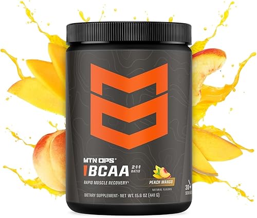 Miniatura 2 de MTN OPS BCAA 211 Suplemento de aminoácidos en polvo para una rápida recuperación muscular y reparación con cero azúcar y sin gluten (bañera de 30