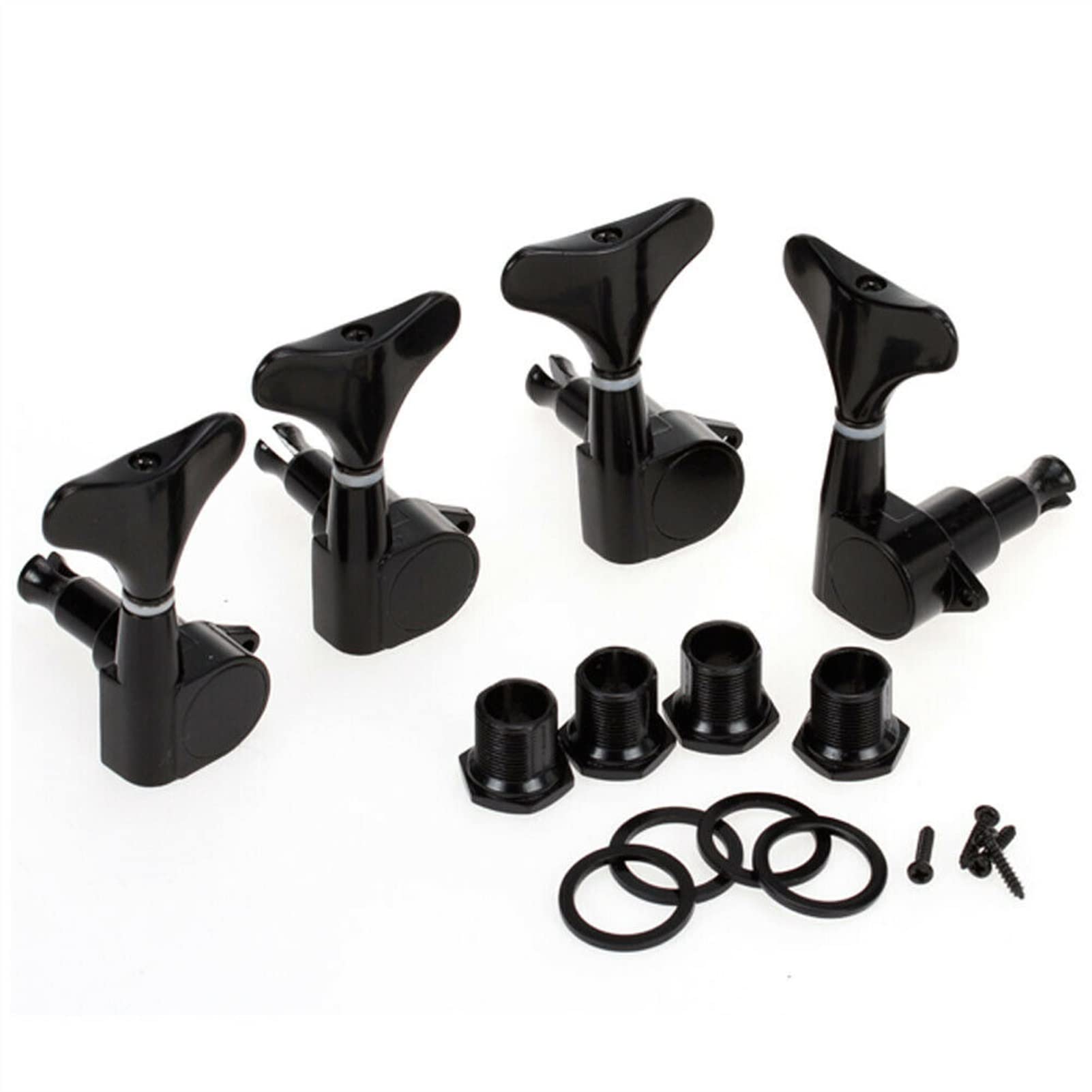 Cheville d'accord corde guitare Tuners Scellés Tuning Peds Machine Têtes 2R2L Piquets De Réglage De Guitare De Basse Électrique Pour 4 Parties De Guitare À Cordes