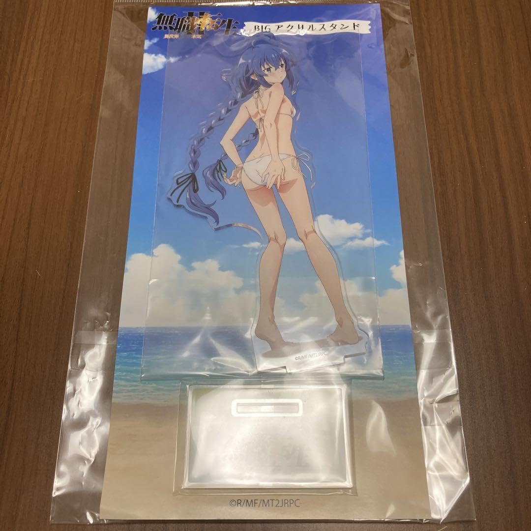 無職転生Ⅱ 【描き下ろし】BIGアクリルスタンド（白ビキニ） エリス 新品未使用 無職転生II ～異世界行ったら本気だす～ 【描き下ろし】 BIG