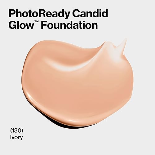 Miniatura 2 de Revlon PhotoReady Candid Glow - Base de maquillaje anticontaminación con vitamina E y aceite de haya, ingredientes anti-luz azul, sin parabenos,