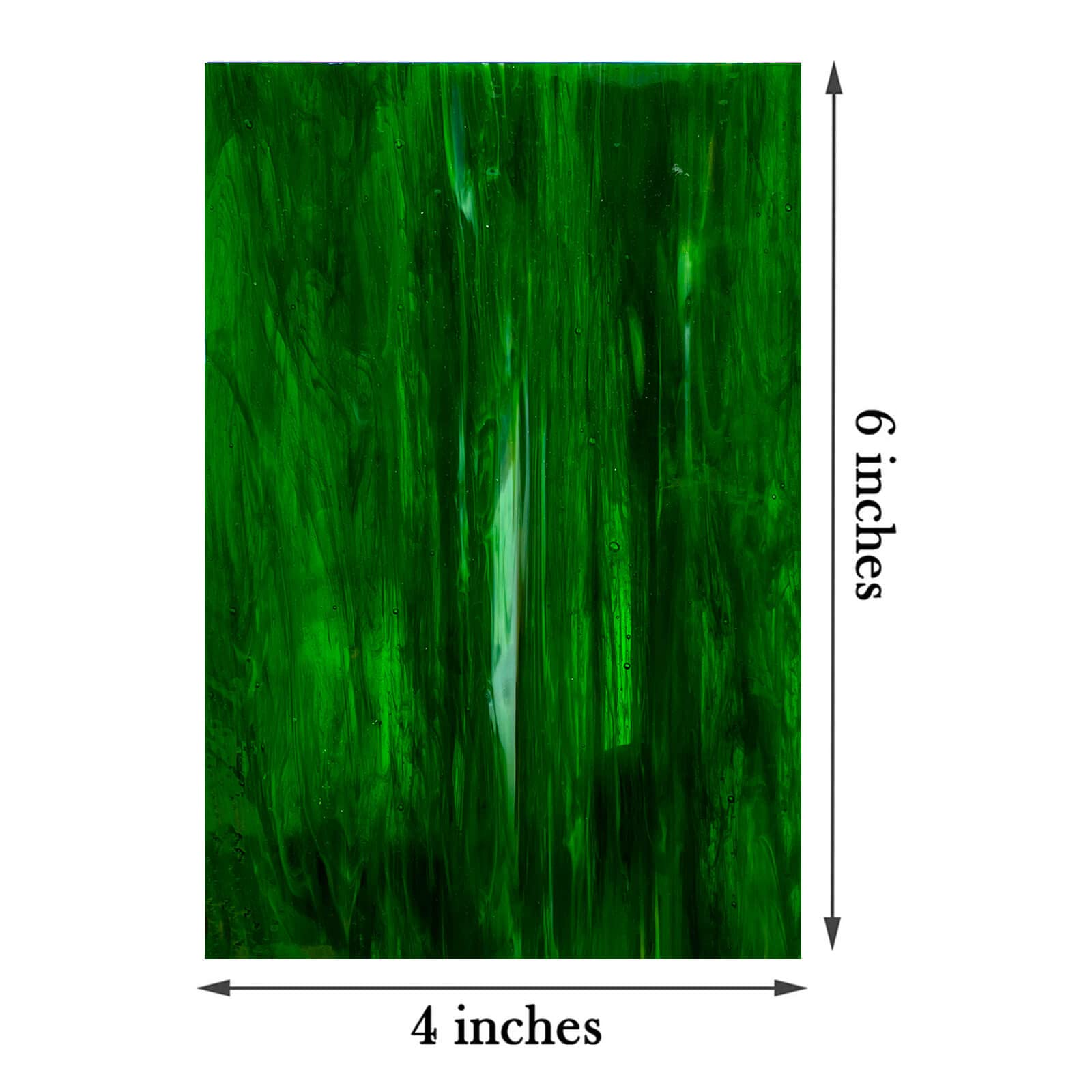 LITMIND 12 Sheets Green Stained Glass, 4 x 6 Inch Mosaic Tiles for Crafts, Starter Kit for Adults, Art Glass for Making Projects (Mixed Green)