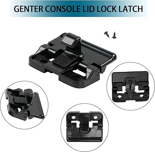 Miniatura 9 de Cerradura de tapa de consola central de automóvil para Mazda CX-5 KE 2013-2016, KA0G6445YA02, KA0G-64-45YA-02, pestillo de tapa de consola central