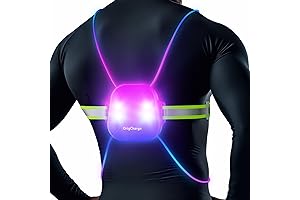 Reflective LED Running Vest for Women
