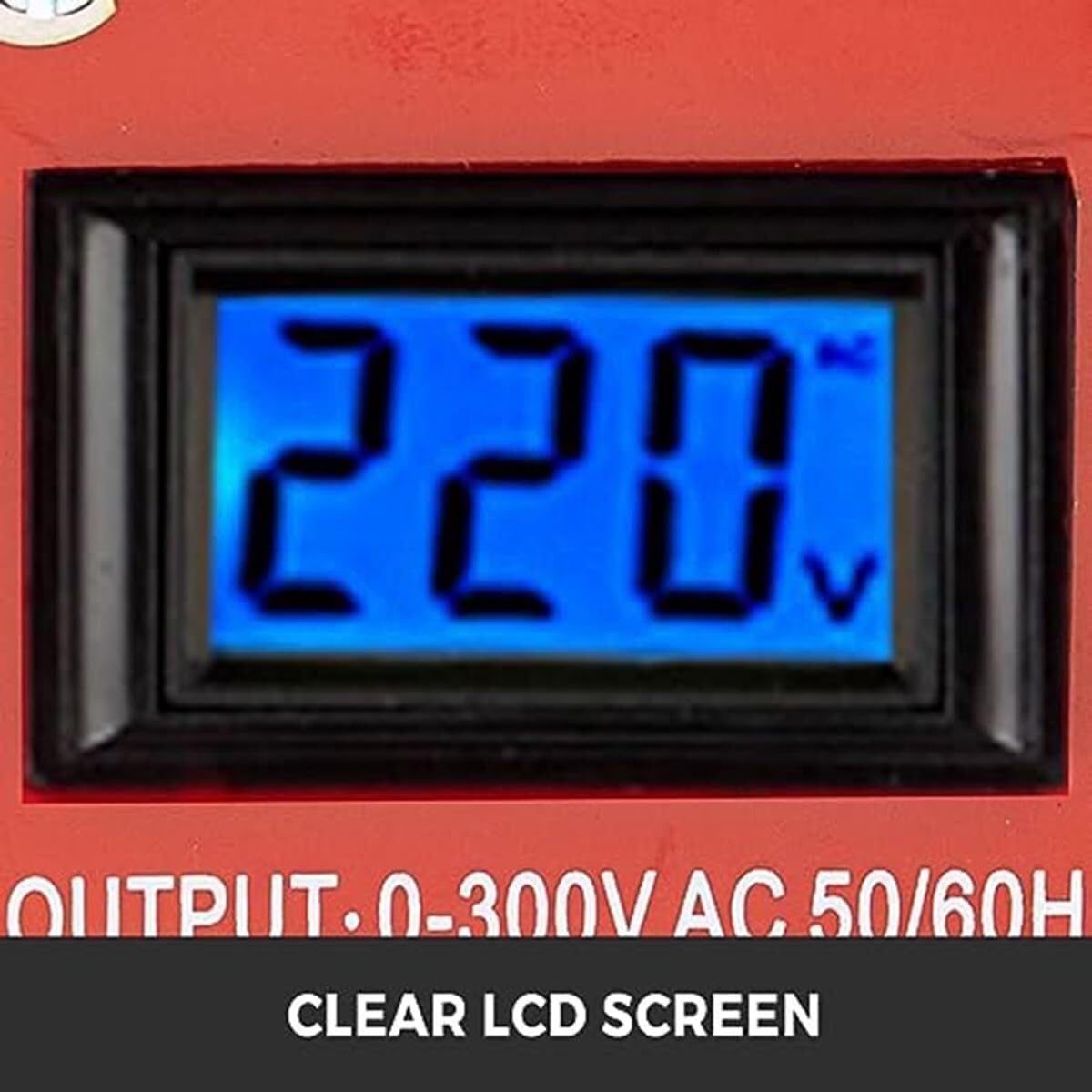 Transformador Variable, Regulador De Voltaje Monofásico con Pantalla Digital, Bobina De Cobre Integrada De 500 Va A 3000 Va, para Pruebas De Tensión De Resistencia, 2000VA