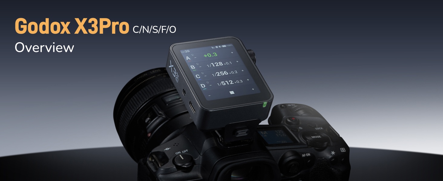 Amazon.com : Godox X3 Pro N X3Pro N TTL Wireless Flash Trigger for