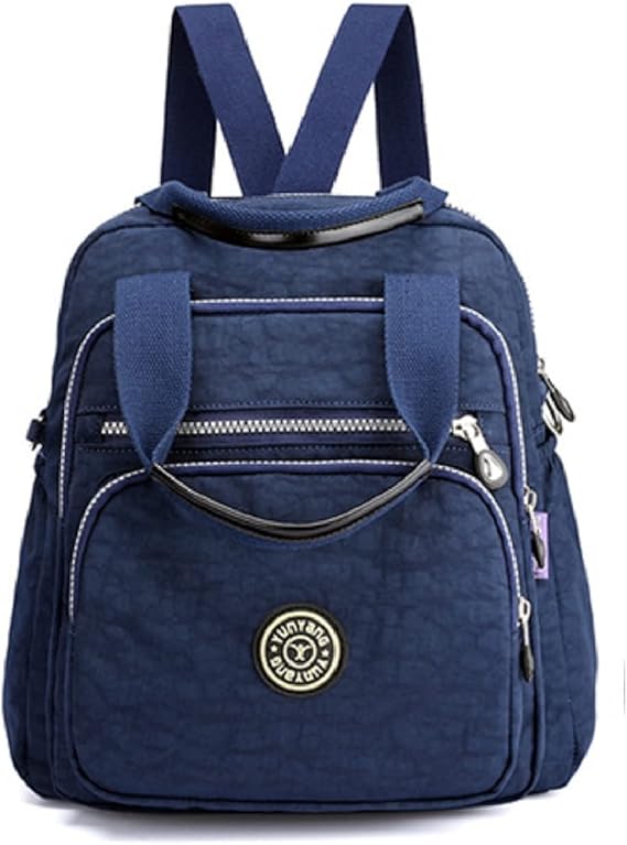 Amazon Co Jp Brightrust 3way バッグ ショルダー ハンド リュック 撥水 ナイロン 軽量 バック レディース ネイビー シューズ バッグ