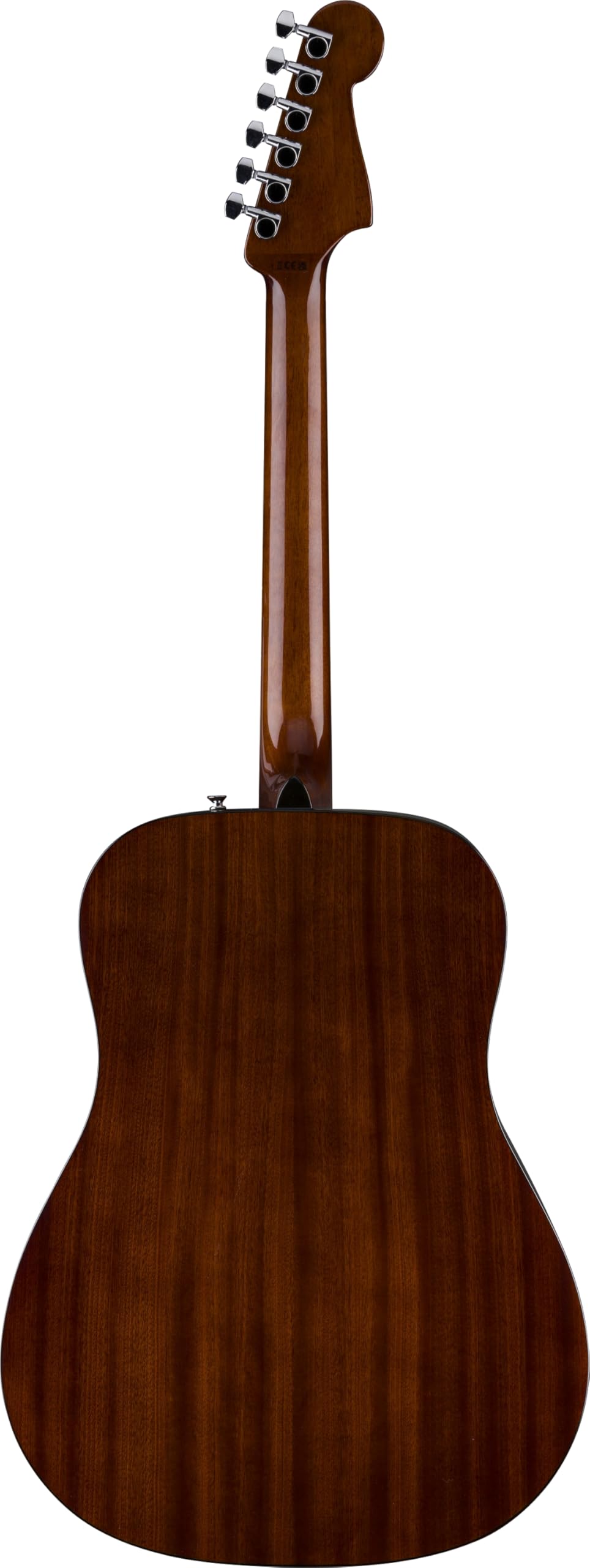 Fender California Standard Redondo Chitarra Acustica per Mancini, Tavola in Abete, Battipenna Nero, Naturale