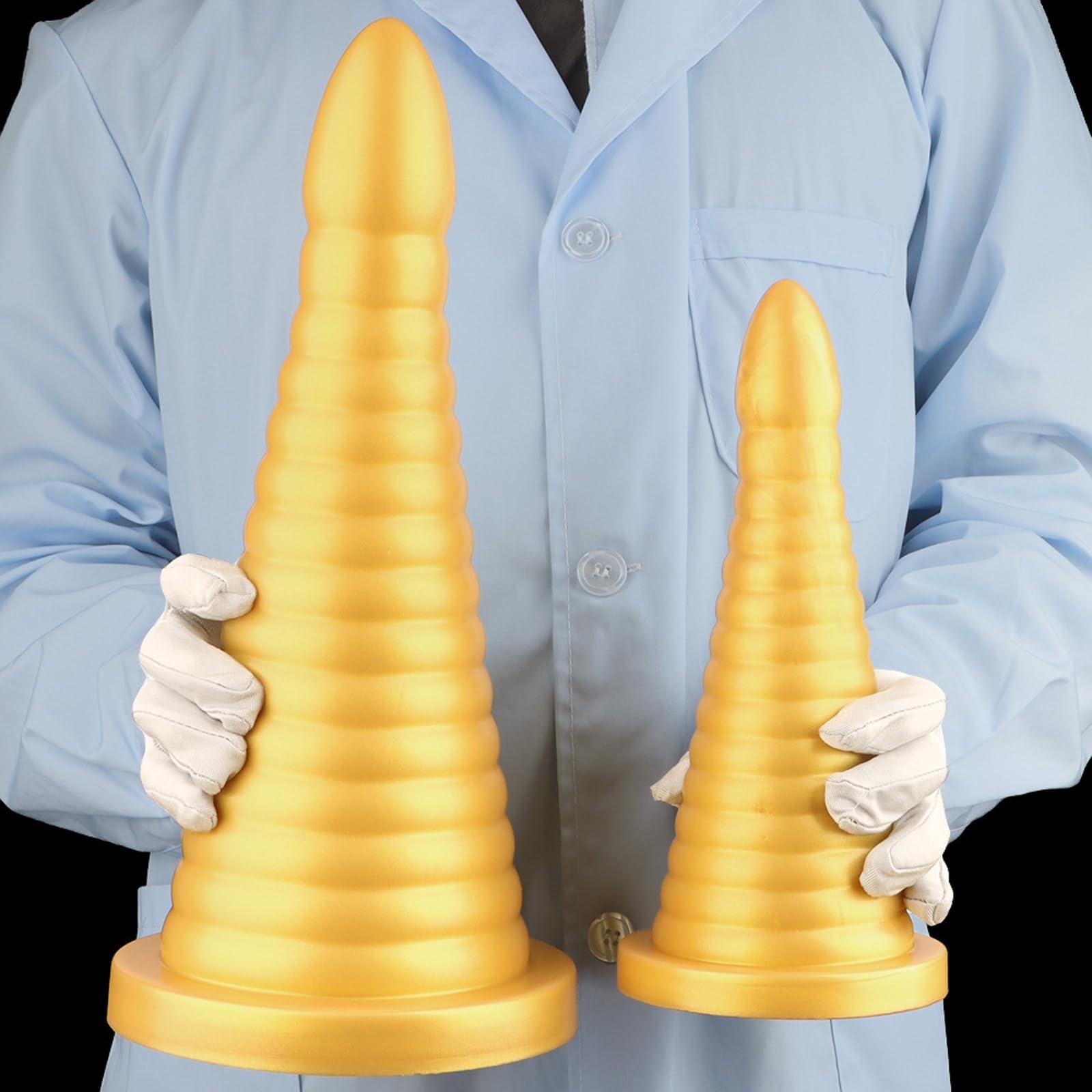 Dildo gigante SM con ventosa, filo in silicone, dildo anale massaggiatore prostatico, perline anali, dilatatore anale, masturbazione punto G for uomini e donne(S)