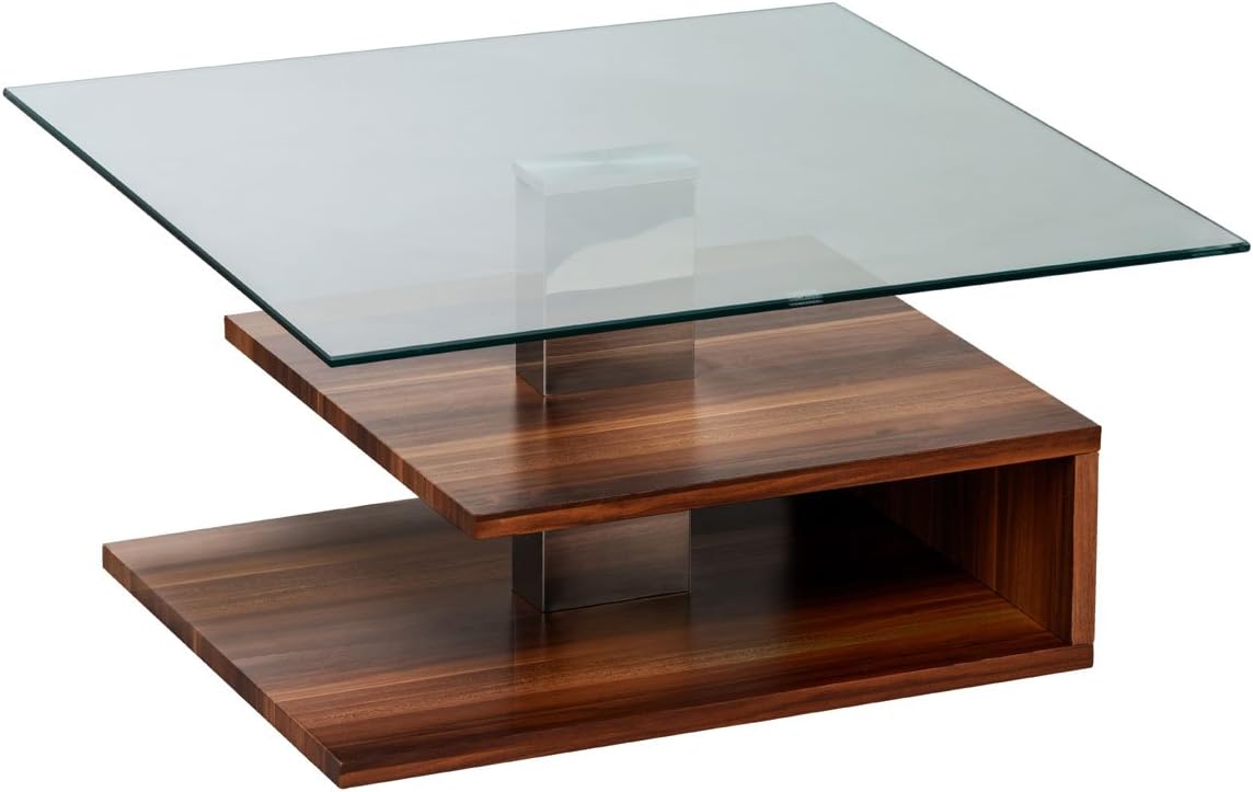 Templado Square Shape Fargo Coffee Table Made of Clear Tempered Glass